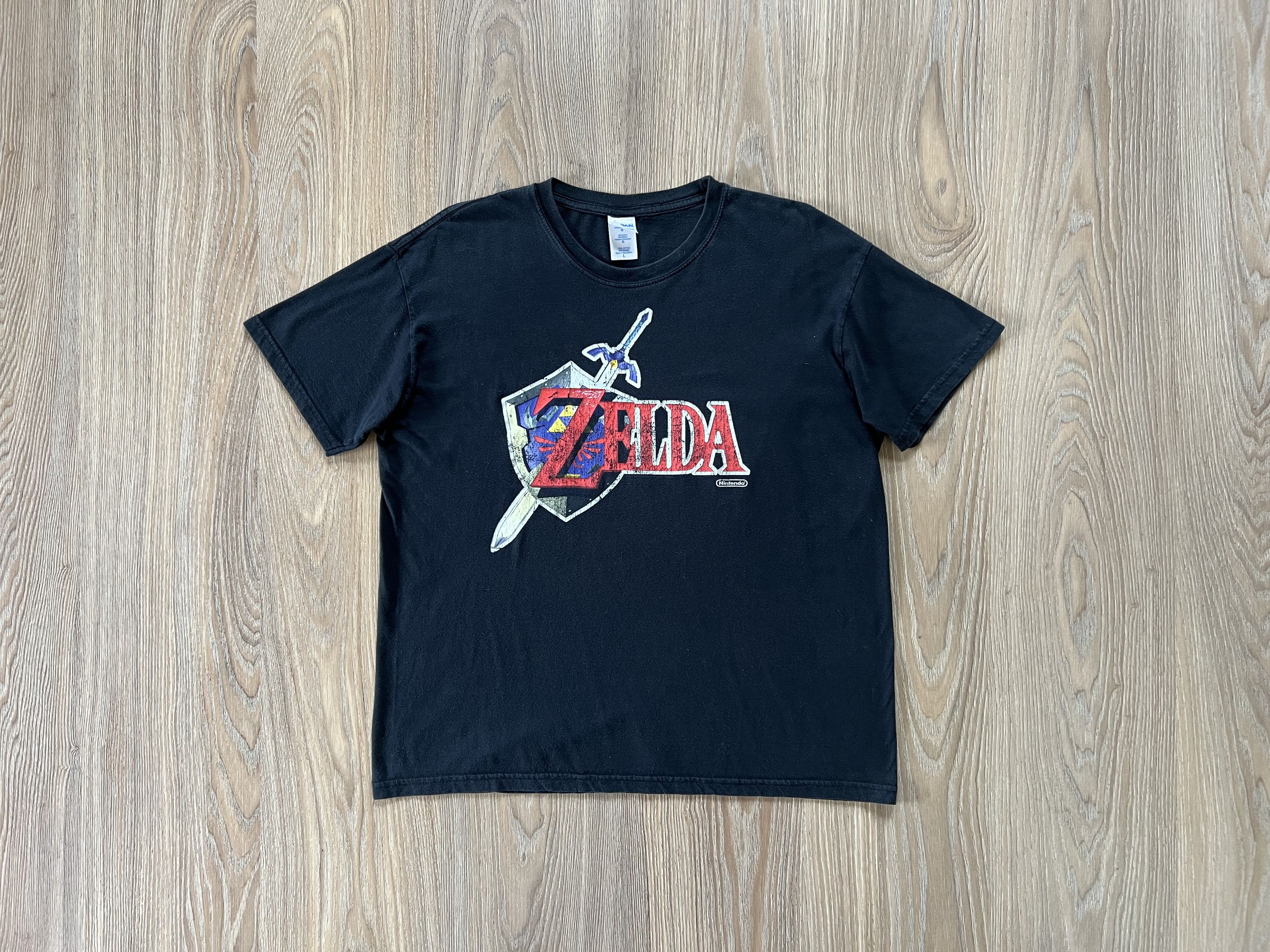 Vintage Zelda Nintendo Big Logo T-Shirt