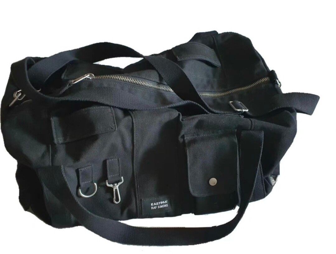 Pre-owned Raf Simons 18ss Eastpak Handheld Crossbody Bag In Black