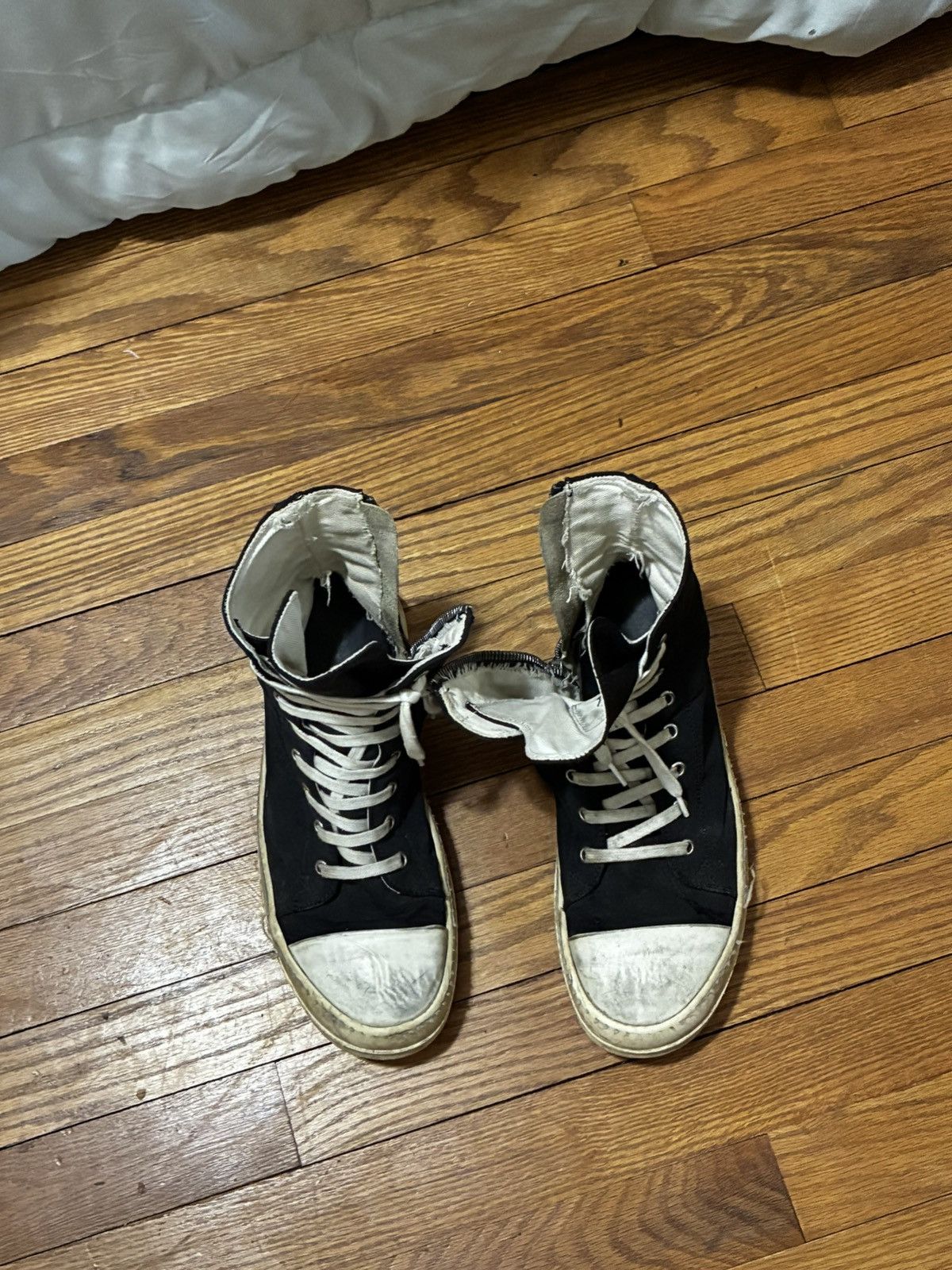 Rick Owens Drkshdw Rick Owens 2015 Nylon Ramones Size US 9 / EU 42 - 7 Thumbnail