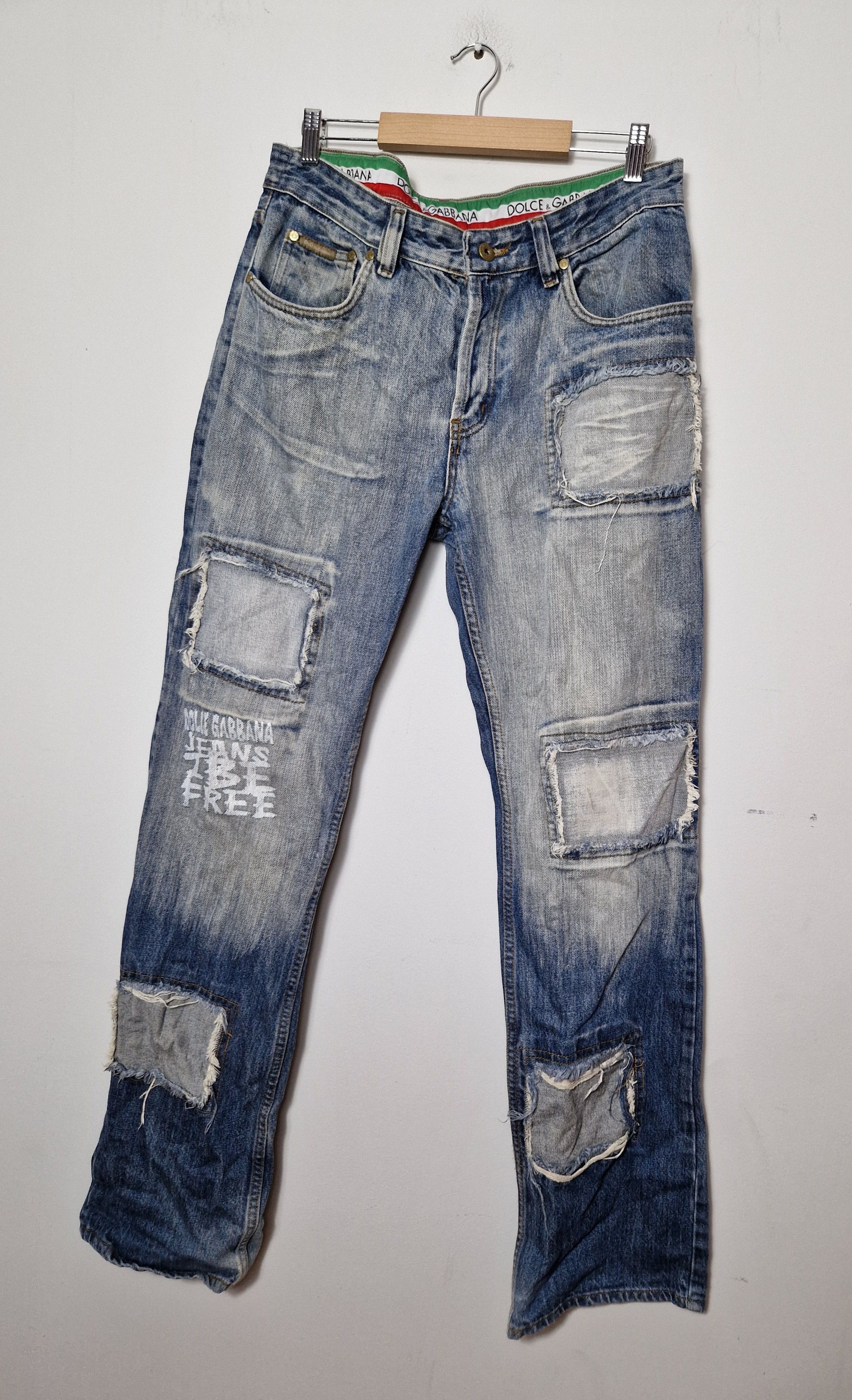 Dolce & Gabbana × Japanese Brand Dolce & Gabbana denim pants Size US 33 - 1 Thumbnail
