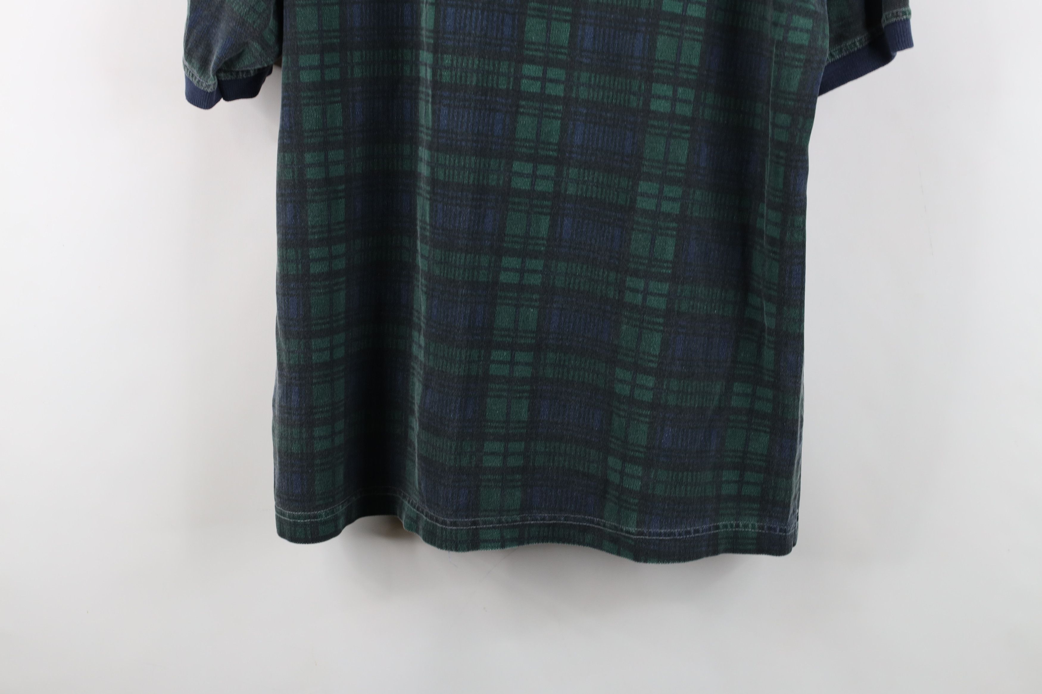 Vintage Vintage 90s Streetwear Fit Collared Golf Polo Shirt Plaid Size US M / EU 48-50 / 2 - 13 Thumbnail