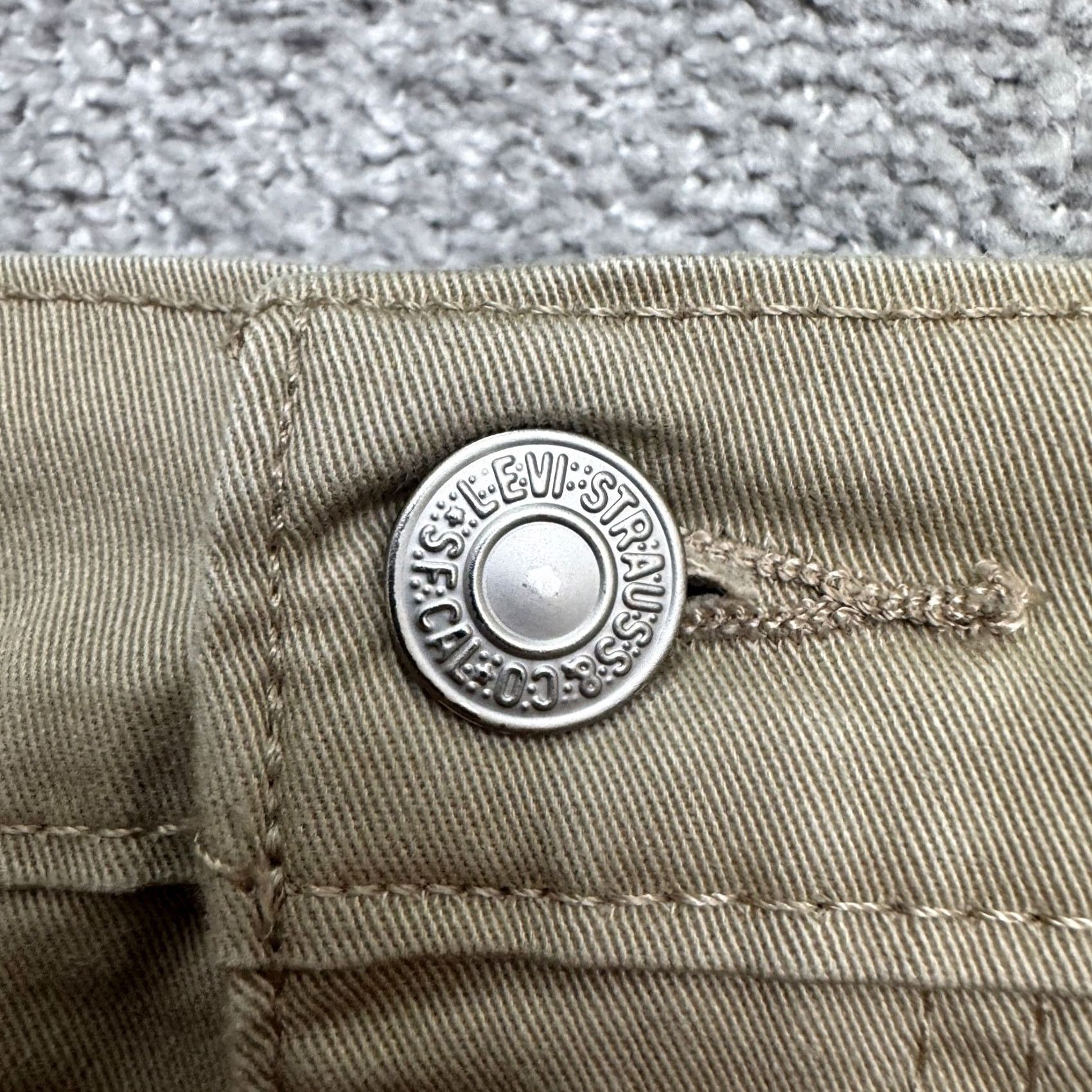 Levi's Levi's Mens 541 Athletic Fit Taper Leg Chino Pants Khaki Brown Flat Front 30x30 Size US 30 / EU 46 - 3 Thumbnail
