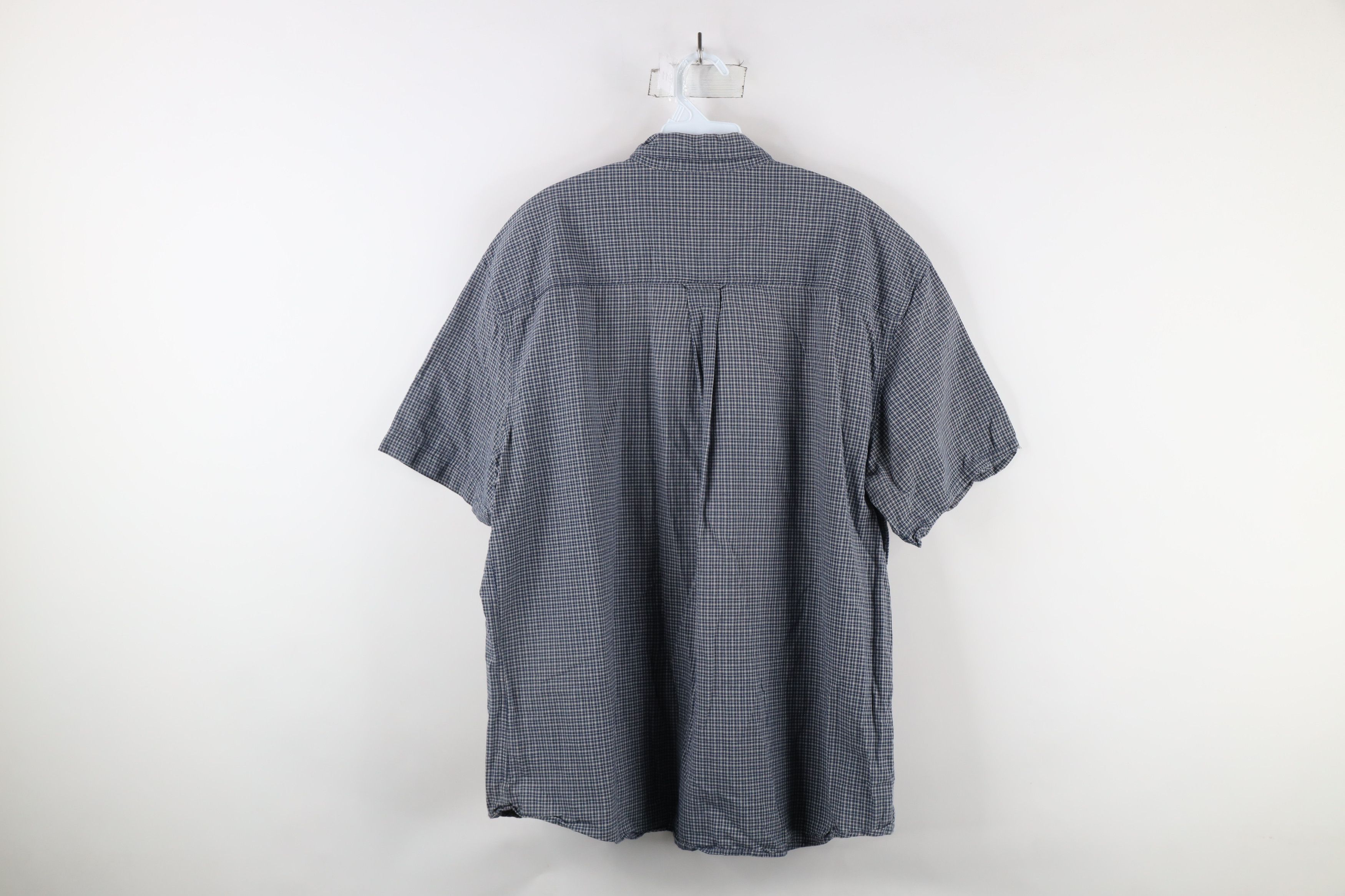 Vintage Vintage Woolrich Out Short Sleeve Button Down Shirt Plaid Size US XL / EU 56 / 4 - 9 Thumbnail