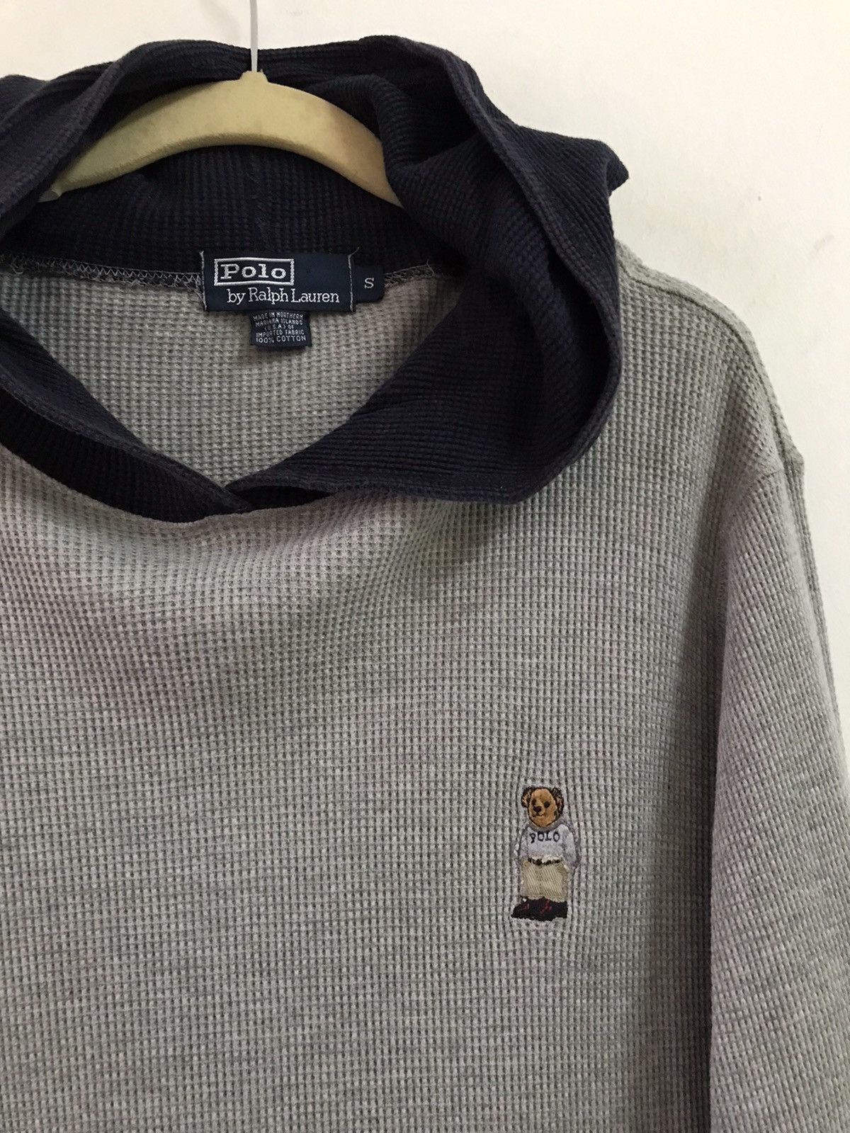Polo Ralph Lauren × Vintage Vintage Polo Bear by Ralph Lauren Streetwear Hoodies Size US S / EU 44-46 / 1 - 1 Thumbnail