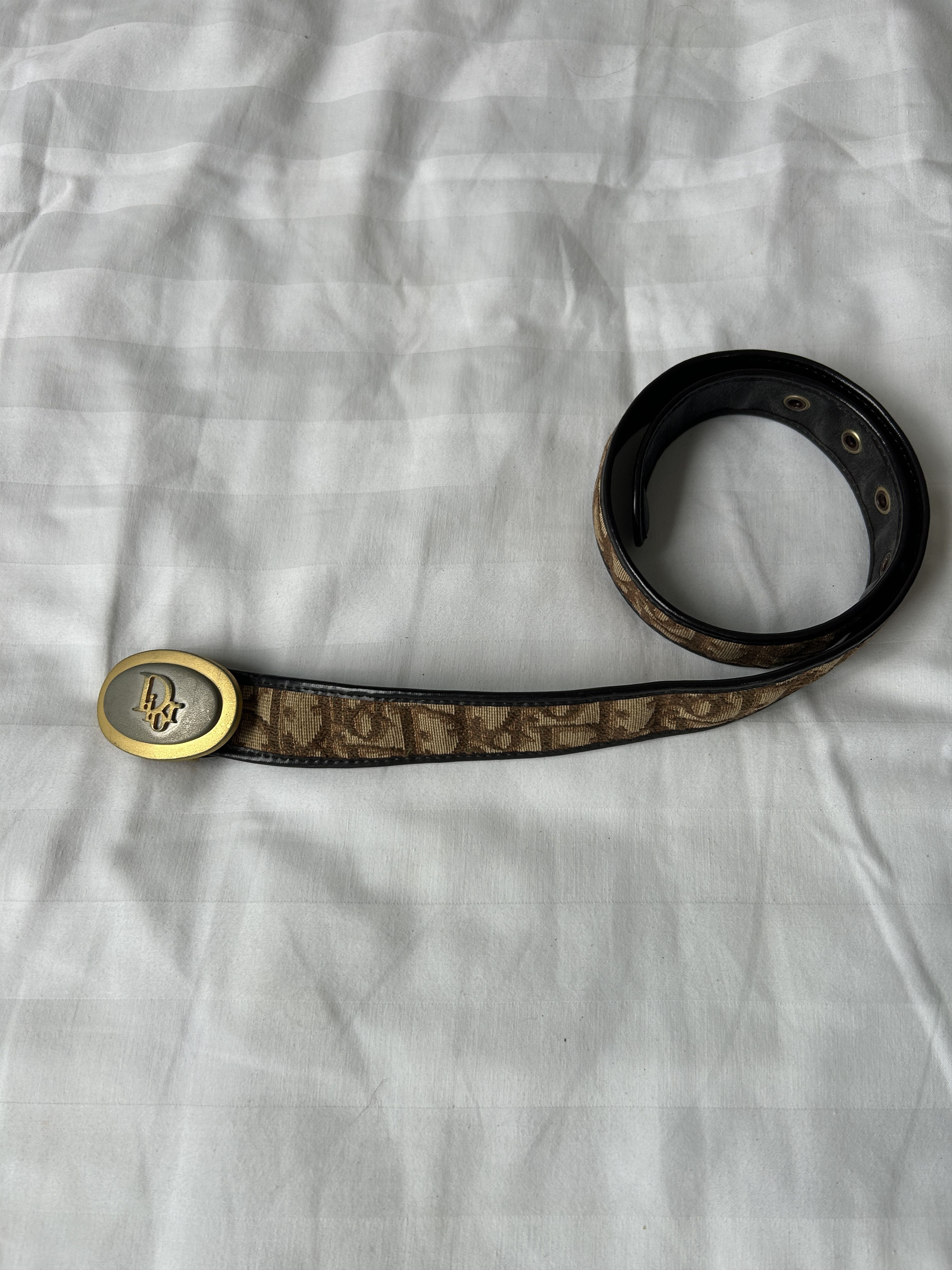 Dior Dior Monogram Buckle Belt Size ONE SIZE - 1 Thumbnail