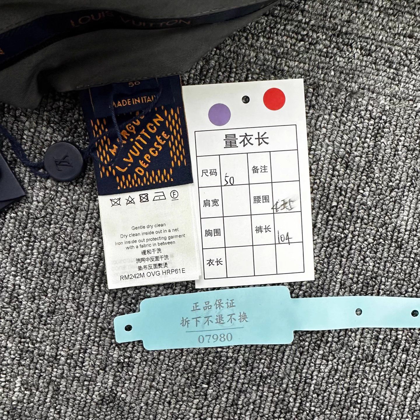 Louis Vuitton Out of stock! Brand new with tags, Size US 34 / EU 50 - 8 Thumbnail