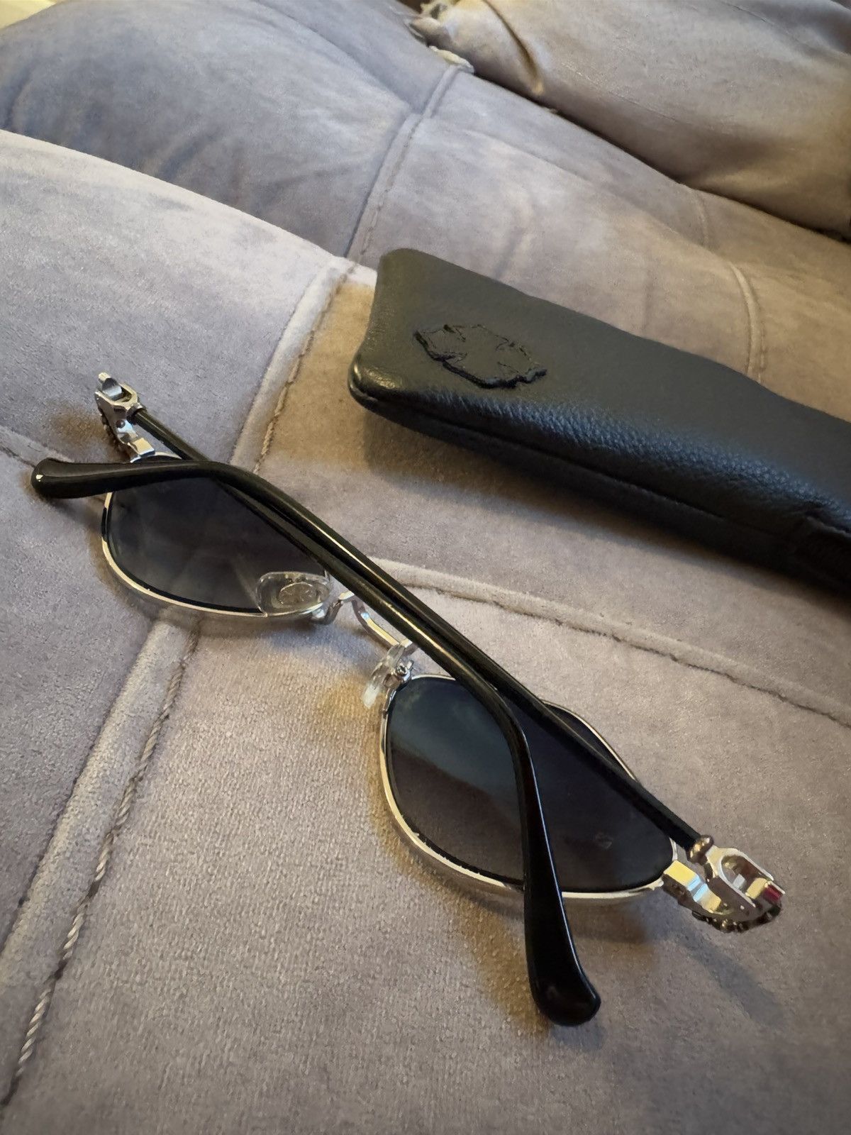 Chrome Hearts CHROME HEARTS “DIAMOND DOG” sunglasses study all photos care Size ONE SIZE - 5 Thumbnail