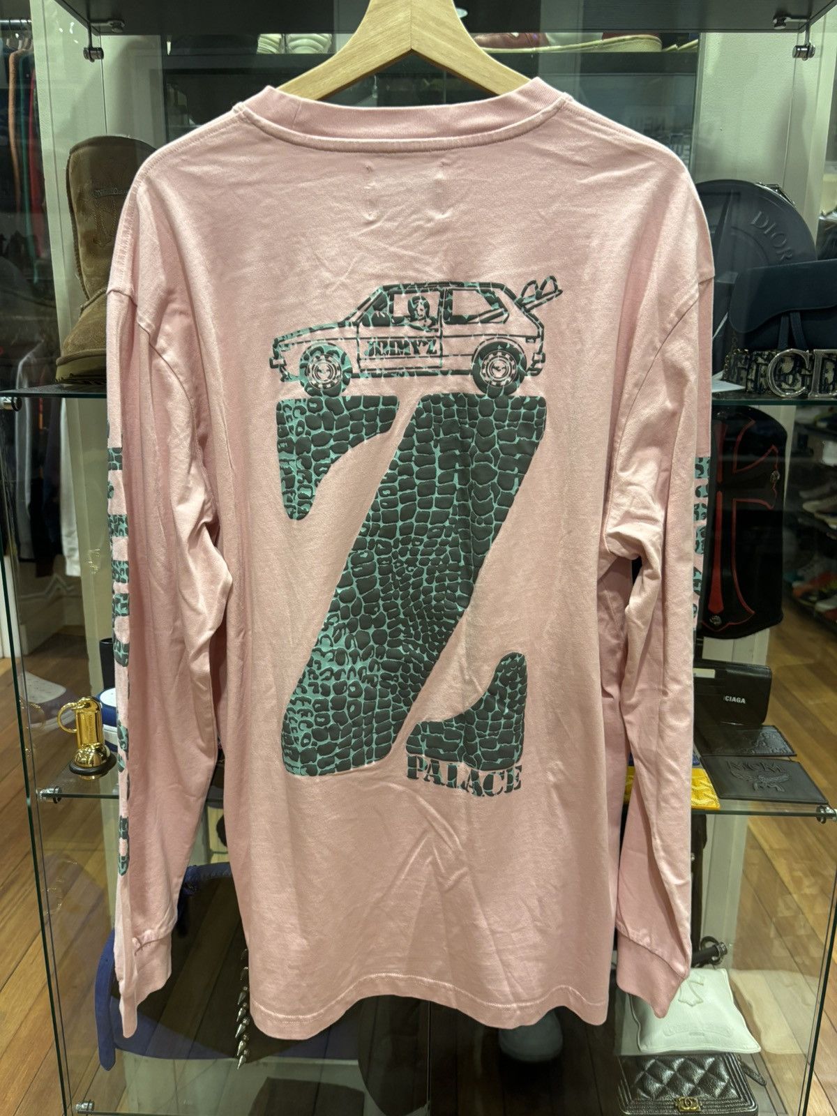 Palace Palace Jimmy’z Washed LS Tee Size US XL / EU 56 / 4 - 2 Thumbnail