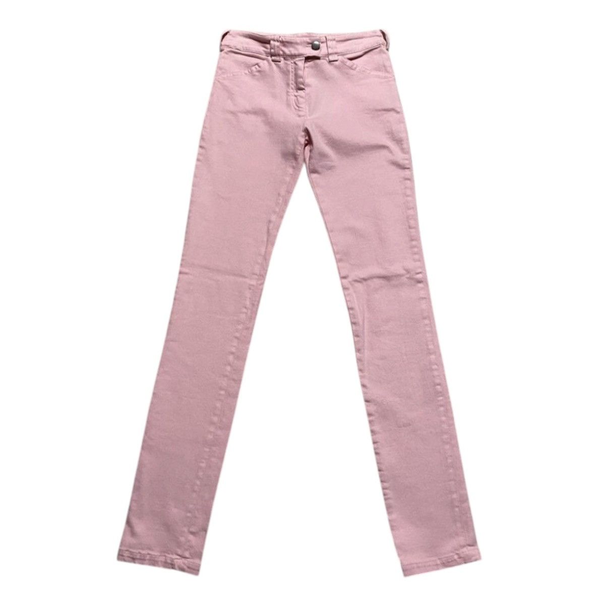 Balenciaga Womens 2012 Balenciaga Pink Slim Stretch Trousers Pant Jeans Size 25" / US 0 / IT 36 - 1 Thumbnail