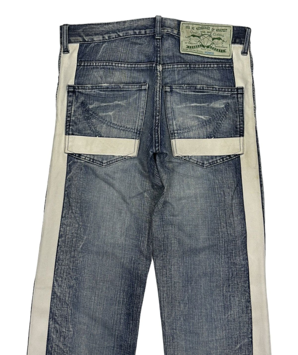 Hysteric Glamour 🇯🇵 HMBM JAPAN DISTRESSED DENIM JEANS Size US 33 - 3 Thumbnail
