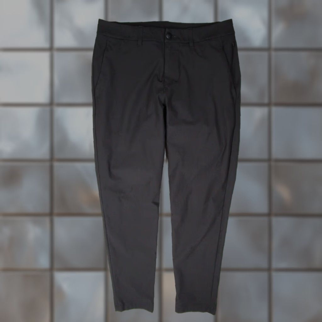 Lululemon Lululemon Pants Mens 30 Black ABC Slim Fit Chino 30x28 Slim Fit Casual Flat Front Logo Zip Pockets Polyester Sportswear Vietnam Men Slim Black 30 Mens Size US 30 / EU 46 - 1 Thumbnail