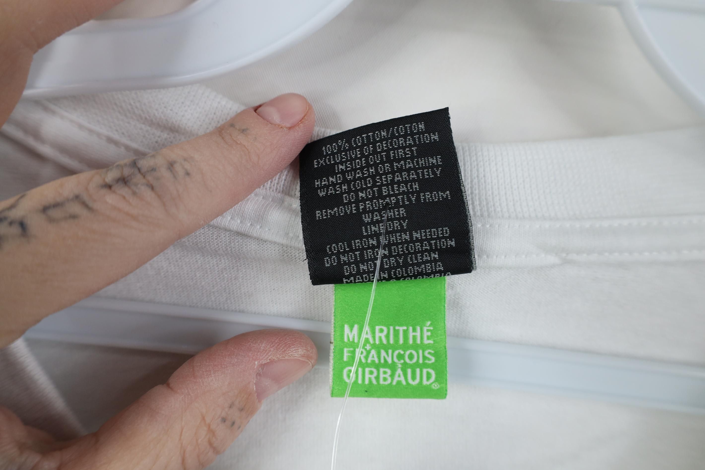 Marithe + Francois Girbaud Deadstock Vintage 90s Marithe Francois Girbaud Art T-Shirt Size US XXL / EU 58 / 5 - 8 Thumbnail