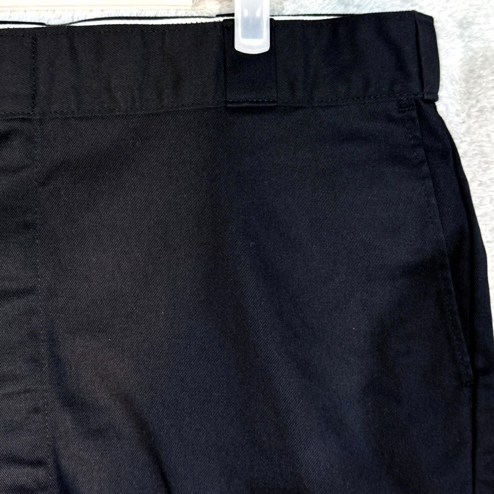 Dickies Dickies Men’s Work Shorts 42 Black Loose Fit Flat Front Zip Fly Workwear Size US 42 / EU 58 - 4 Thumbnail