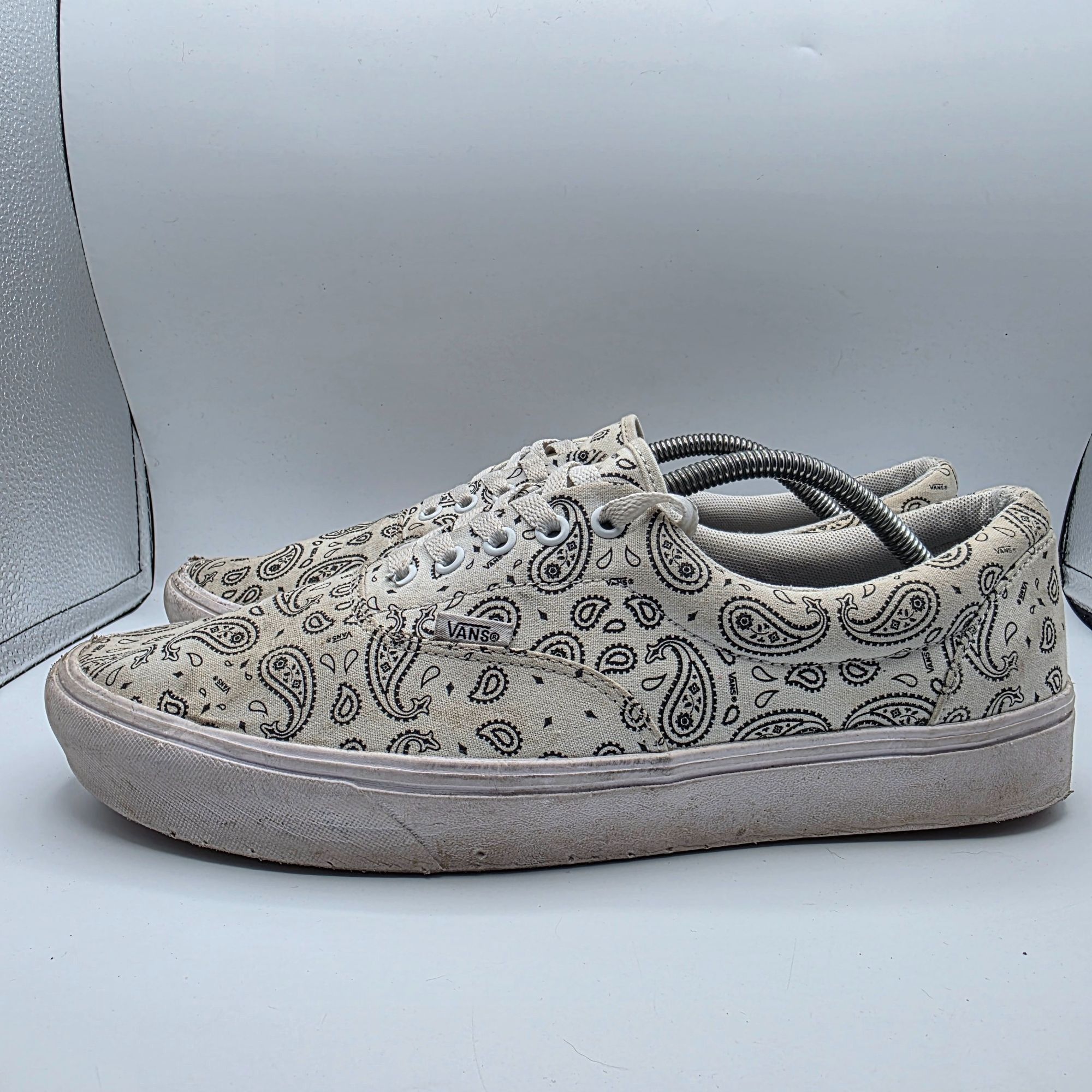 Vans VANS ComfyCush Era Mens Size 13 Paisley White Sneaker Shoes Size US 13 / EU 46 - 13 Thumbnail
