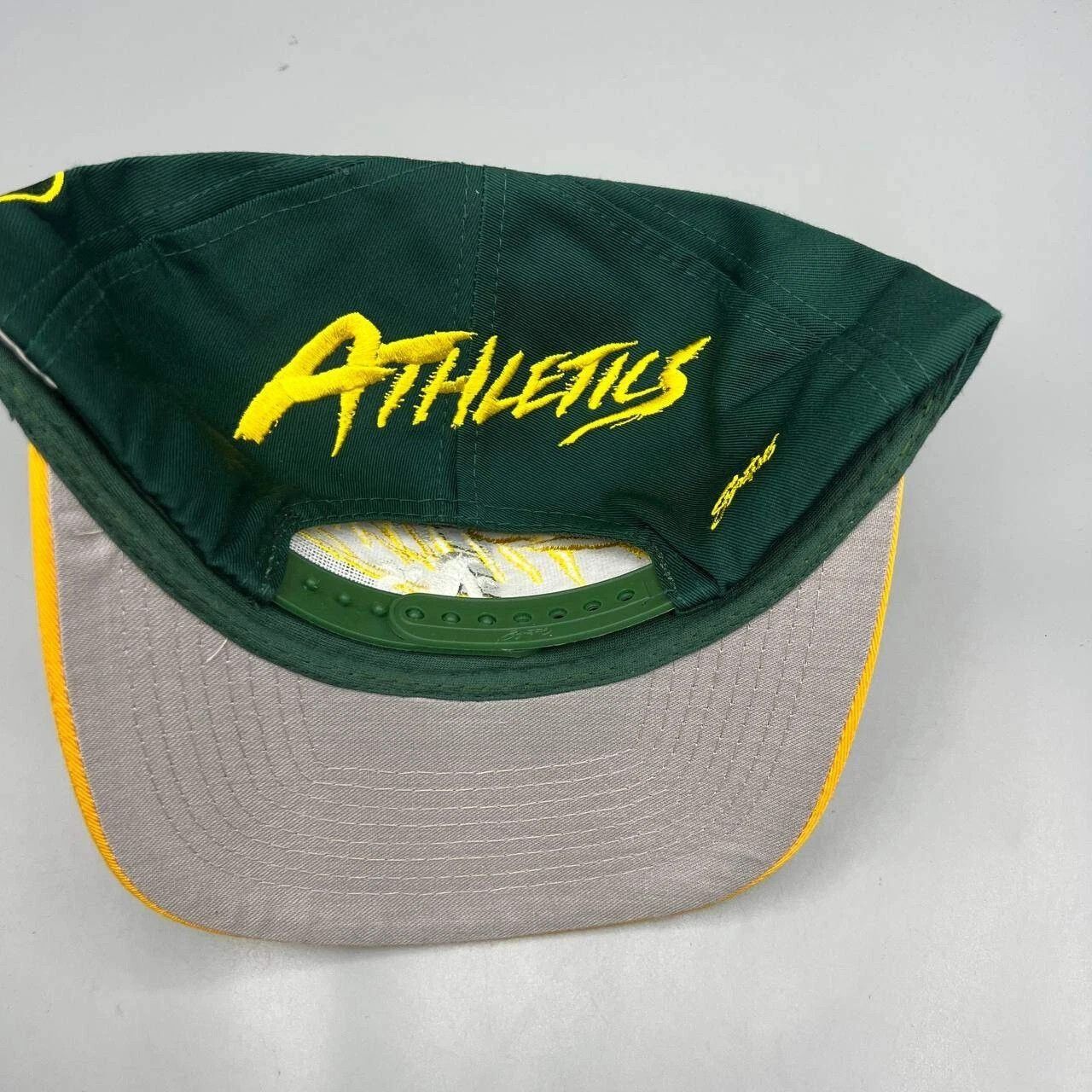 Signatures × Vintage Oakland Athletics Hat Men Signatures MLB Snap Back Cap New Size ONE SIZE - 6 Thumbnail