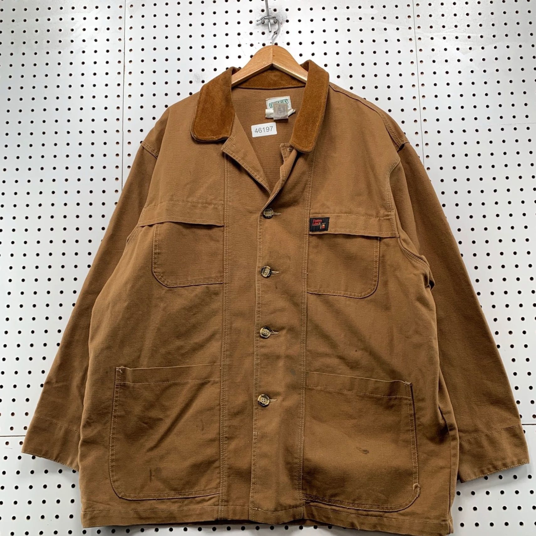 Vintage Indura Westex Union Lined FR Chore Jacket Mens 2XL Tan Workwear Fire Resistant Jacket Size US XXL / EU 58 / 5 - 5 Thumbnail