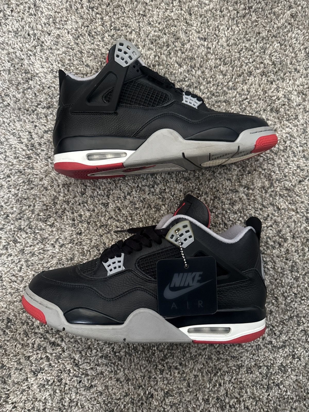 Jordan Brand Jordan 4 bred reimagined Size US 12 / EU 45 - 1 Thumbnail