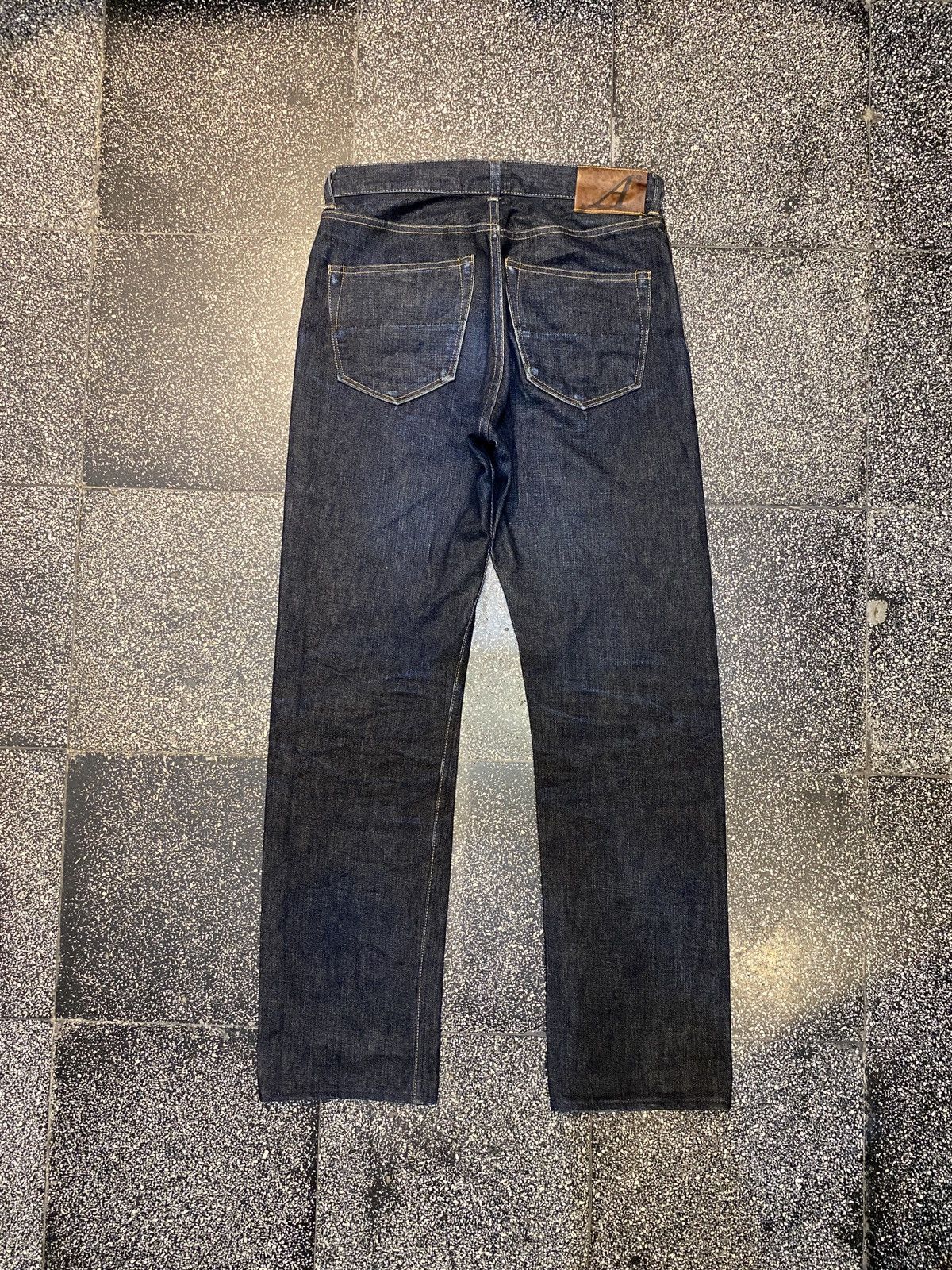 ANATOMICA × Japanese Brand Anatomica, High Waisted 618 Original Seamless Denim Indigo Size US 31 - 6 Thumbnail