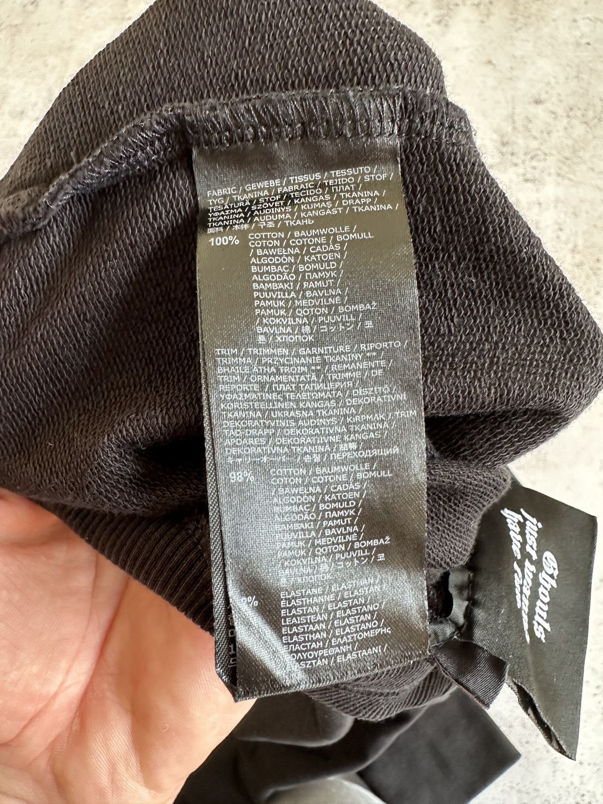 Killstar Killstar Bone Black Cotton Sweatpants Size L Size US 34 / EU 50 - 8 Thumbnail