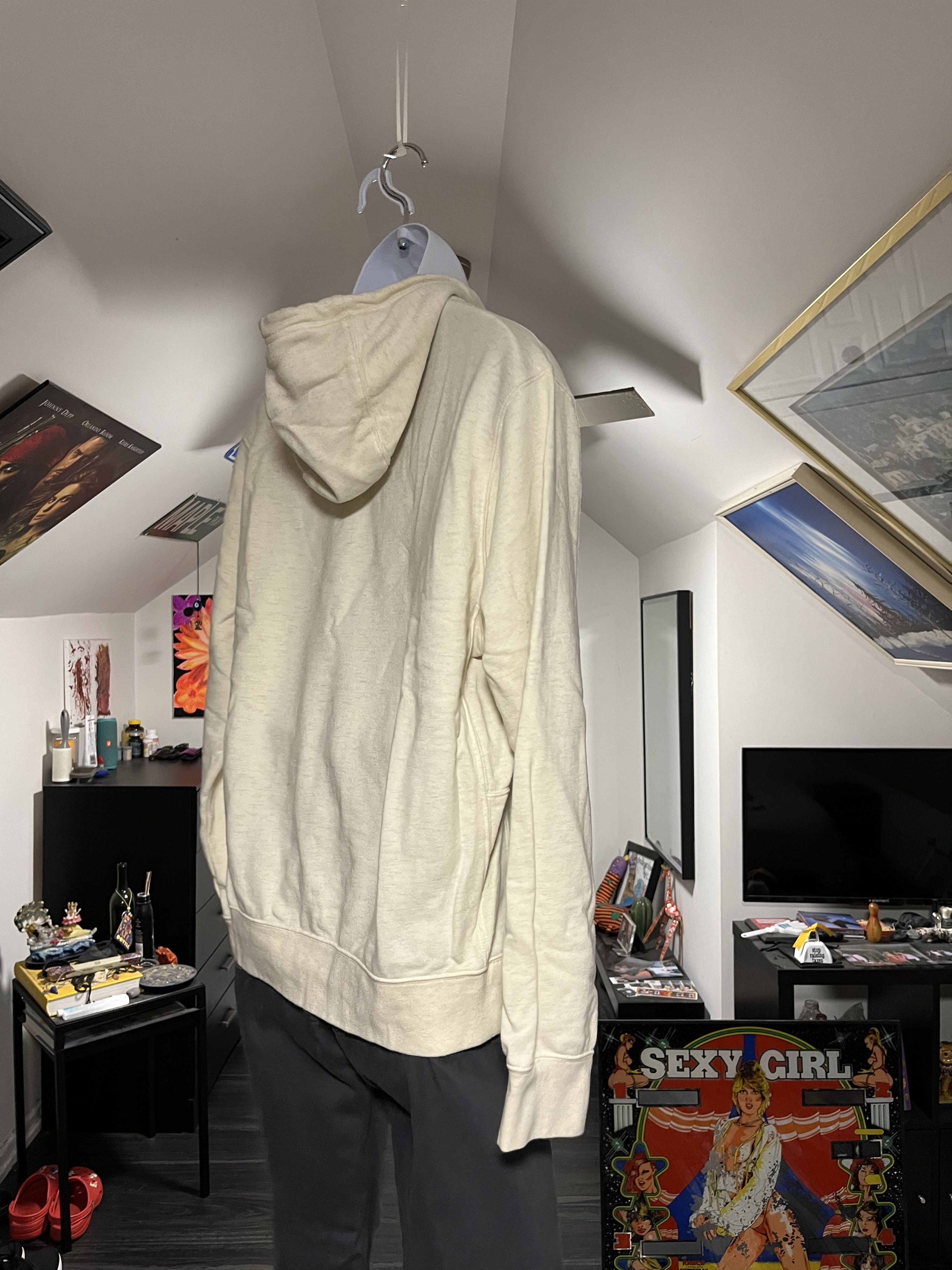Nike Nike Creme Sweartshirt with Unique Color Logo Size US M / EU 48-50 / 2 - 5 Thumbnail