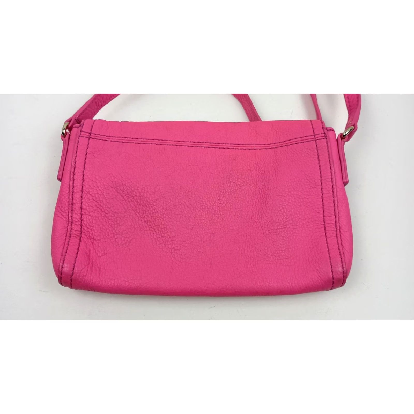Vintage kate spade new york Pebbled Leather Shoulder Bag Purse Pink Women Size ONE SIZE - 5 Thumbnail