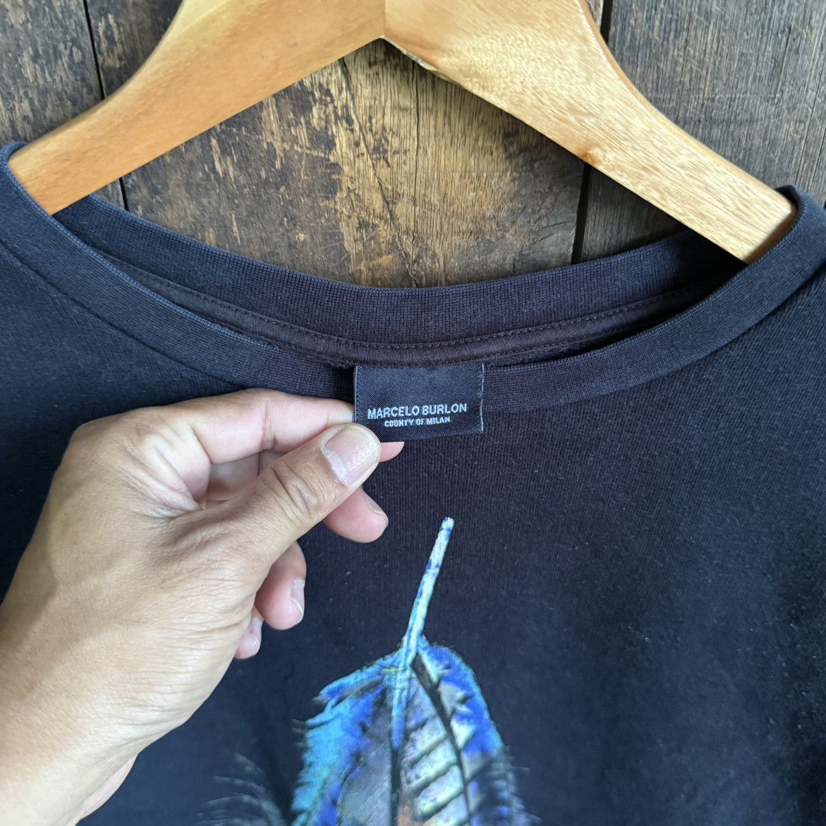 Marcelo Burlon Marcelo Burlon Crewneck Size US M / EU 48-50 / 2 - 2 Thumbnail