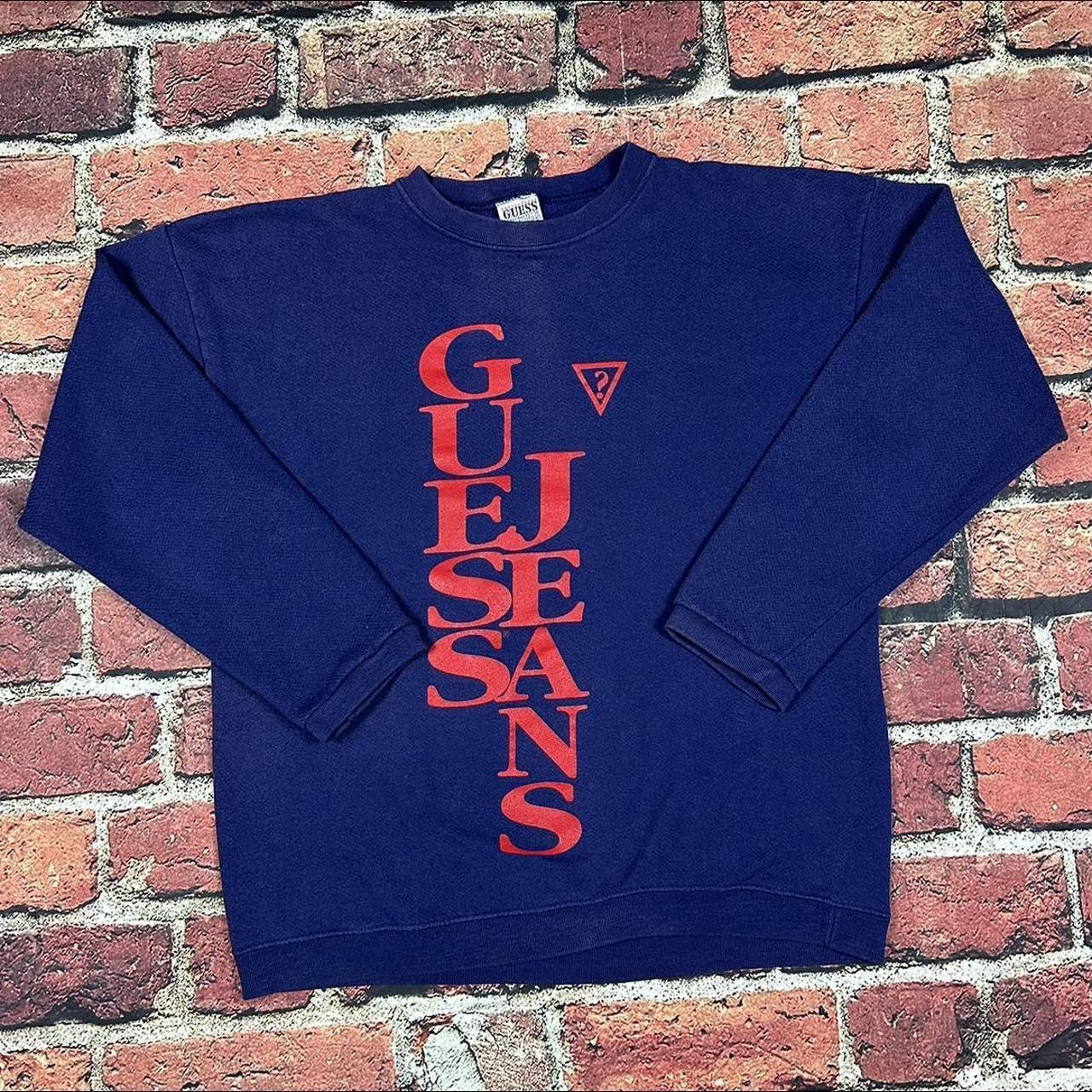 Guess Vintage Guess Jeans USA Pullover Crewneck Sweatshirt 90s Size US M / EU 48-50 / 2 - 1 Thumbnail