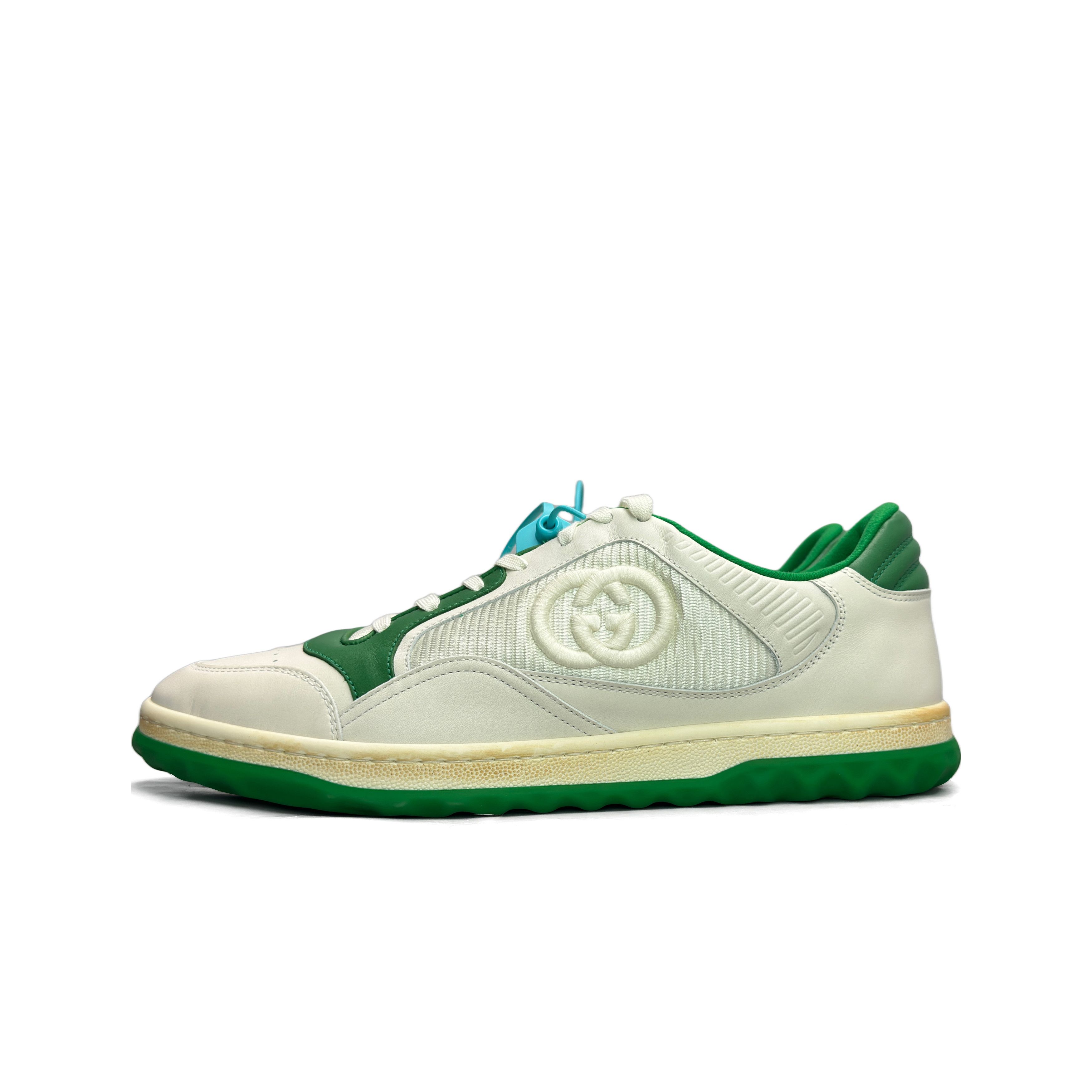 Gucci Gucci MAC80 Low-Top Sneakers White Green US 10.5 Size US 10.5 / EU 43-44 - 1 Thumbnail