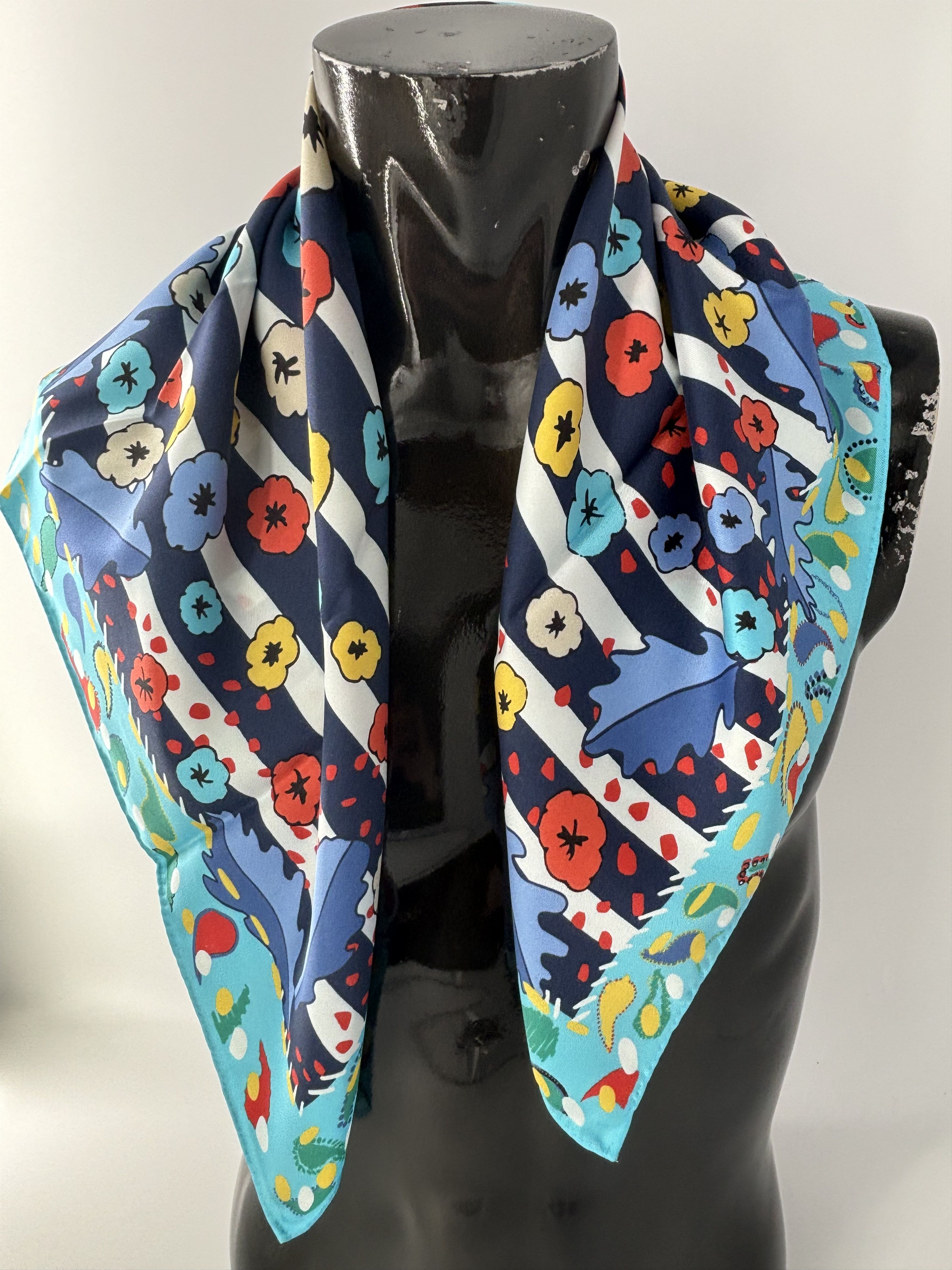 Other Silk scarf Ines De La Fressange Size ONE SIZE - 2 Thumbnail