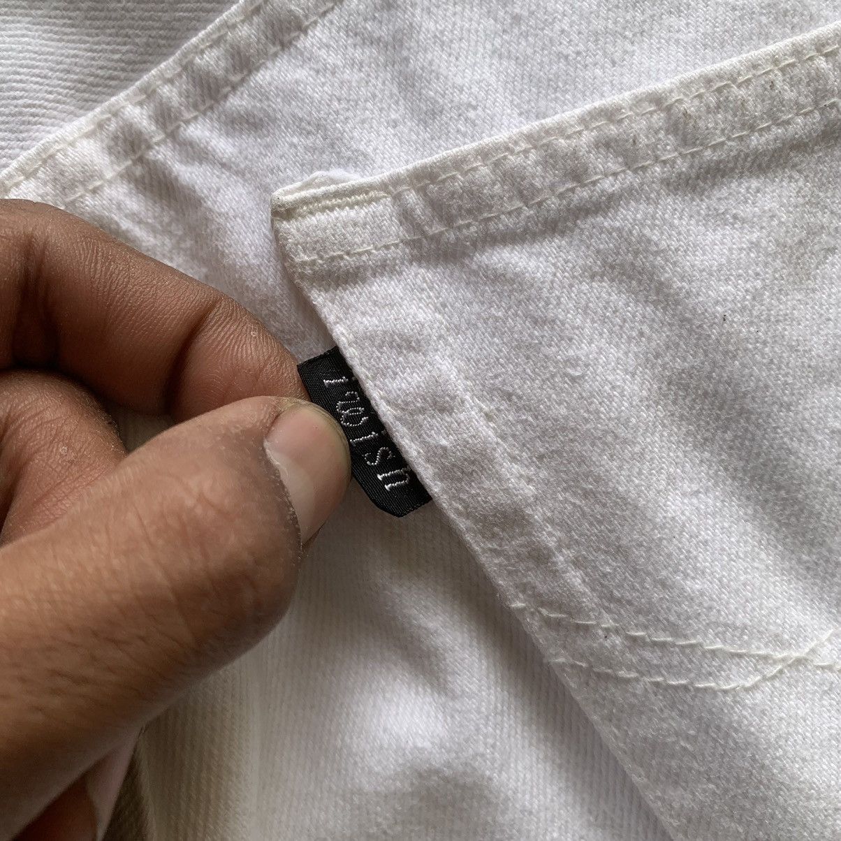 Y's × Yohji Yamamoto iwish Y’s for men by Yohji Yamamoto white jeans Size US 28 / EU 44 - 9 Thumbnail
