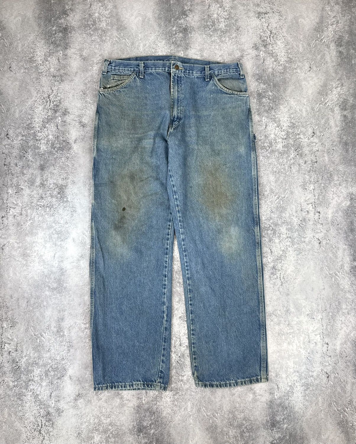 Dickies Vintage Dickies USA Trashed Cargo Carpenter Opium Work Pants Size US 38 / EU 54 - 2 Thumbnail