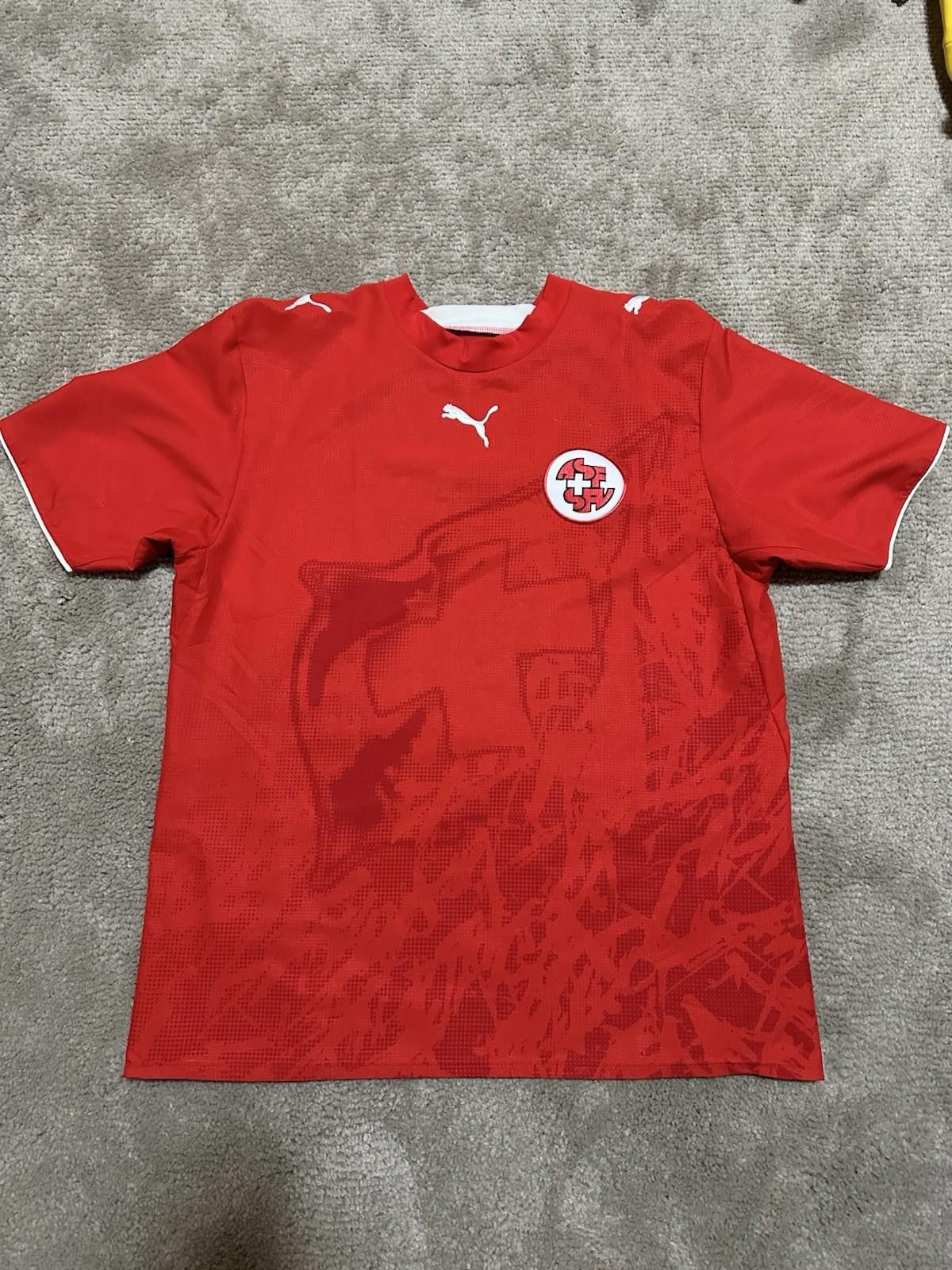 Puma Puma Switzerland 2006/2007 Football Shirt Soccer Jersey Size US L / EU 52-54 / 3 - 1 Thumbnail