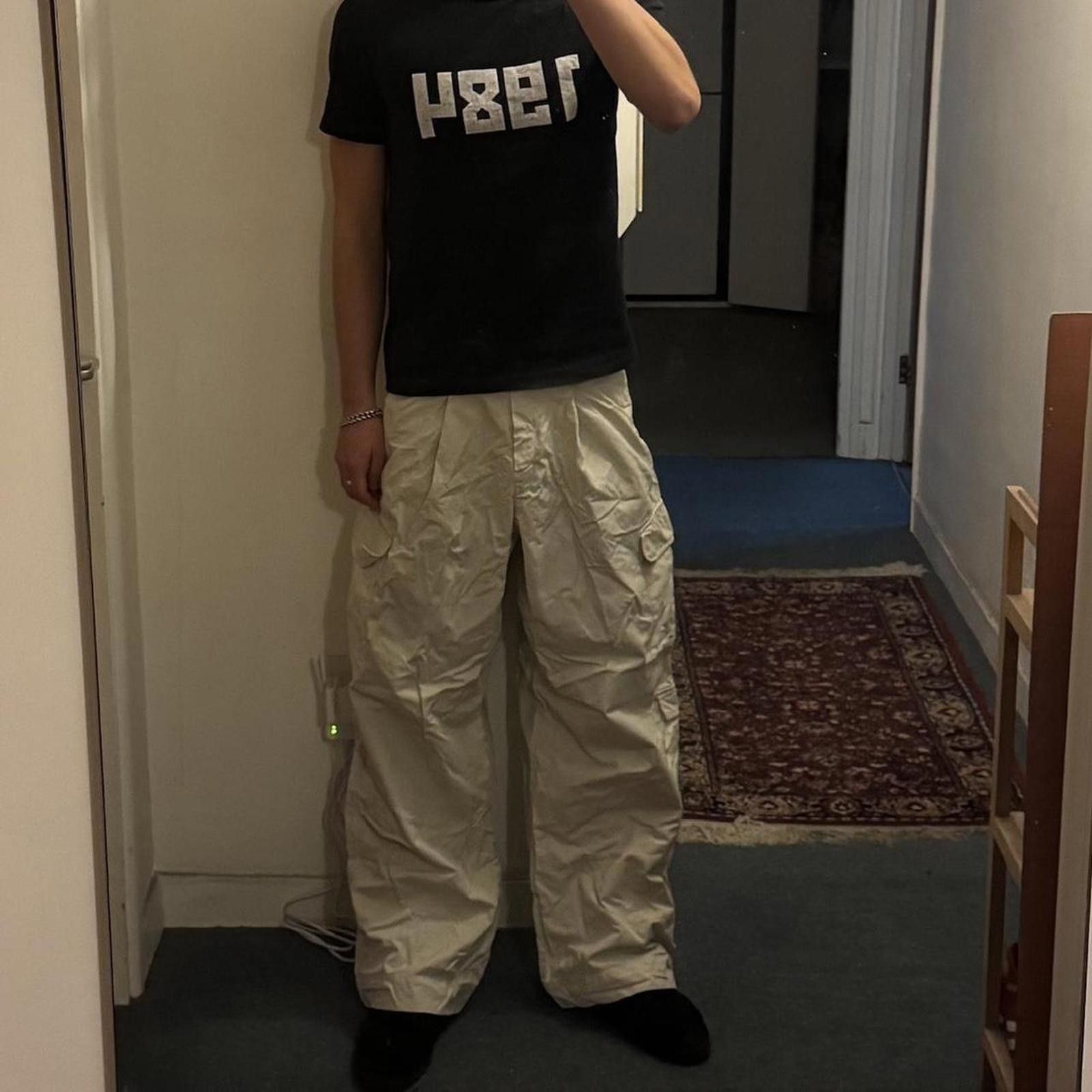 Christopher Raeburn Christopher Raeburn sample pleated baggy cargo trouser Size US 32 / EU 48 - 1 Thumbnail