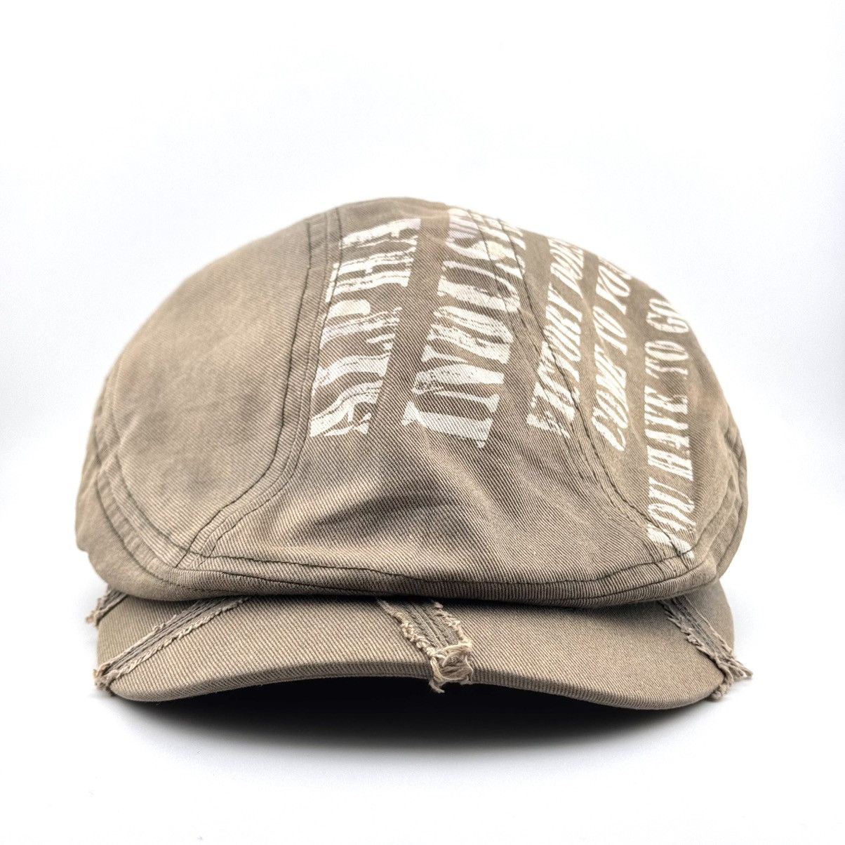 Alpha Industries Alpha Industries Distressed Military Sun Faded Newsboy Cap Size ONE SIZE - 2 Thumbnail