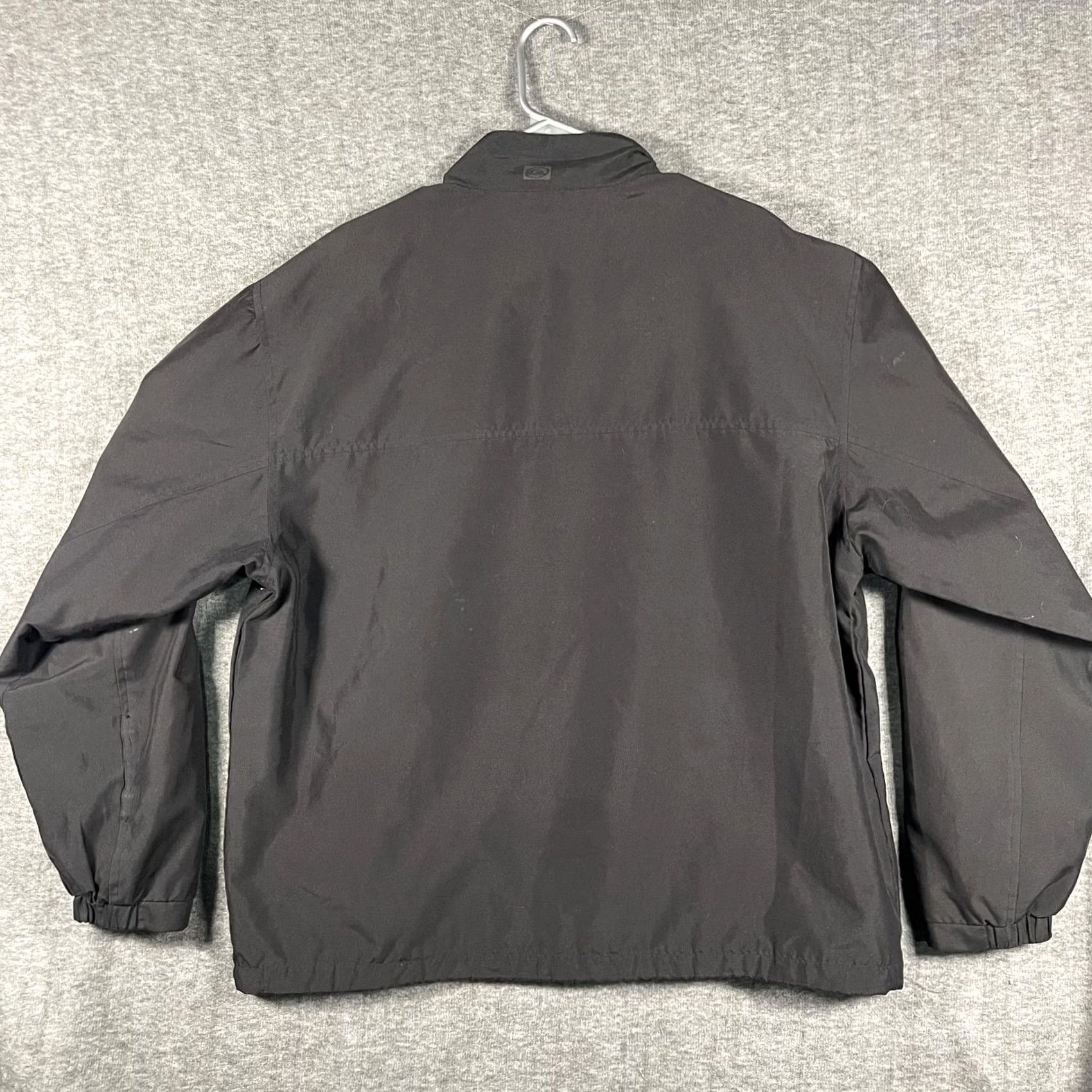 Quiksilver VINTAGE Quiksilver Jacket Mens XL Black Full Zip Lightweight Windbreaker Surf Casual Mens XL Black Size US XXL / EU 58 / 5 - 2 Thumbnail