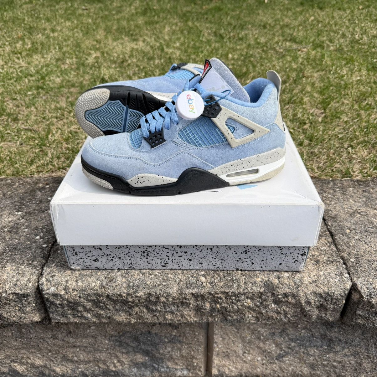 Jordan Brand Nike Air Jordan 4 ‘University Blue’ Size 10 Mens Size US 10 / EU 43 - 1 Thumbnail