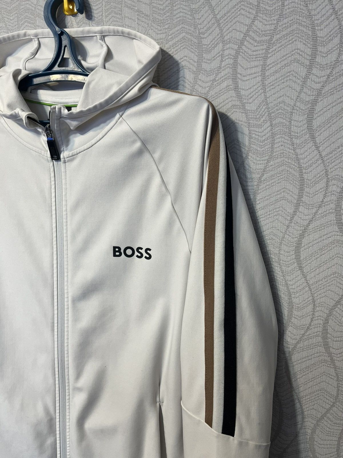 Hugo Boss BOSS x Matteo Berrettini Zip Hoodie Track Jacket Size L Size US L / EU 52-54 / 3 - 3 Thumbnail