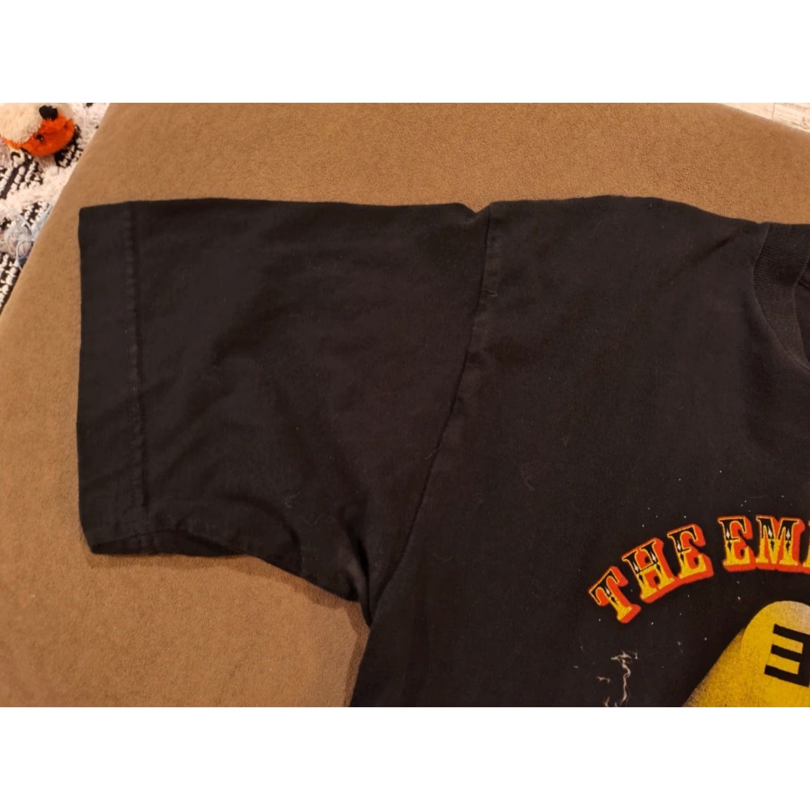 Doublet VINTAGE Eminem T-Shirt The Eminem Show Rap Band Tour Double Sided Men Large Black 90s Y2K Size US L / EU 52-54 / 3 - 4 Thumbnail