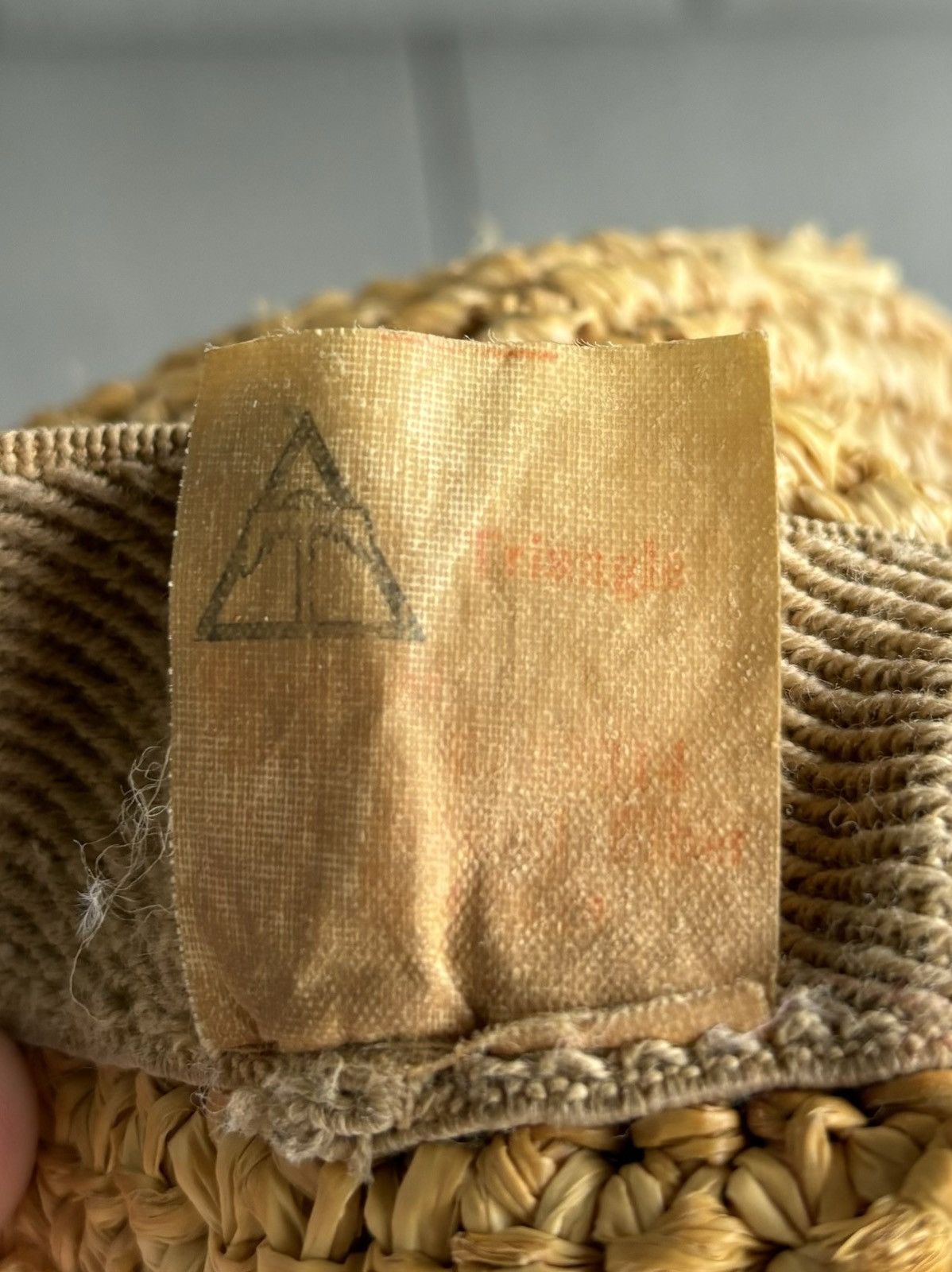 Japanese Brand × Vintage Vintage Straw Hat 1970s Pickaxe Explorer Floppy Brim 60s 50s Size ONE SIZE - 5 Thumbnail