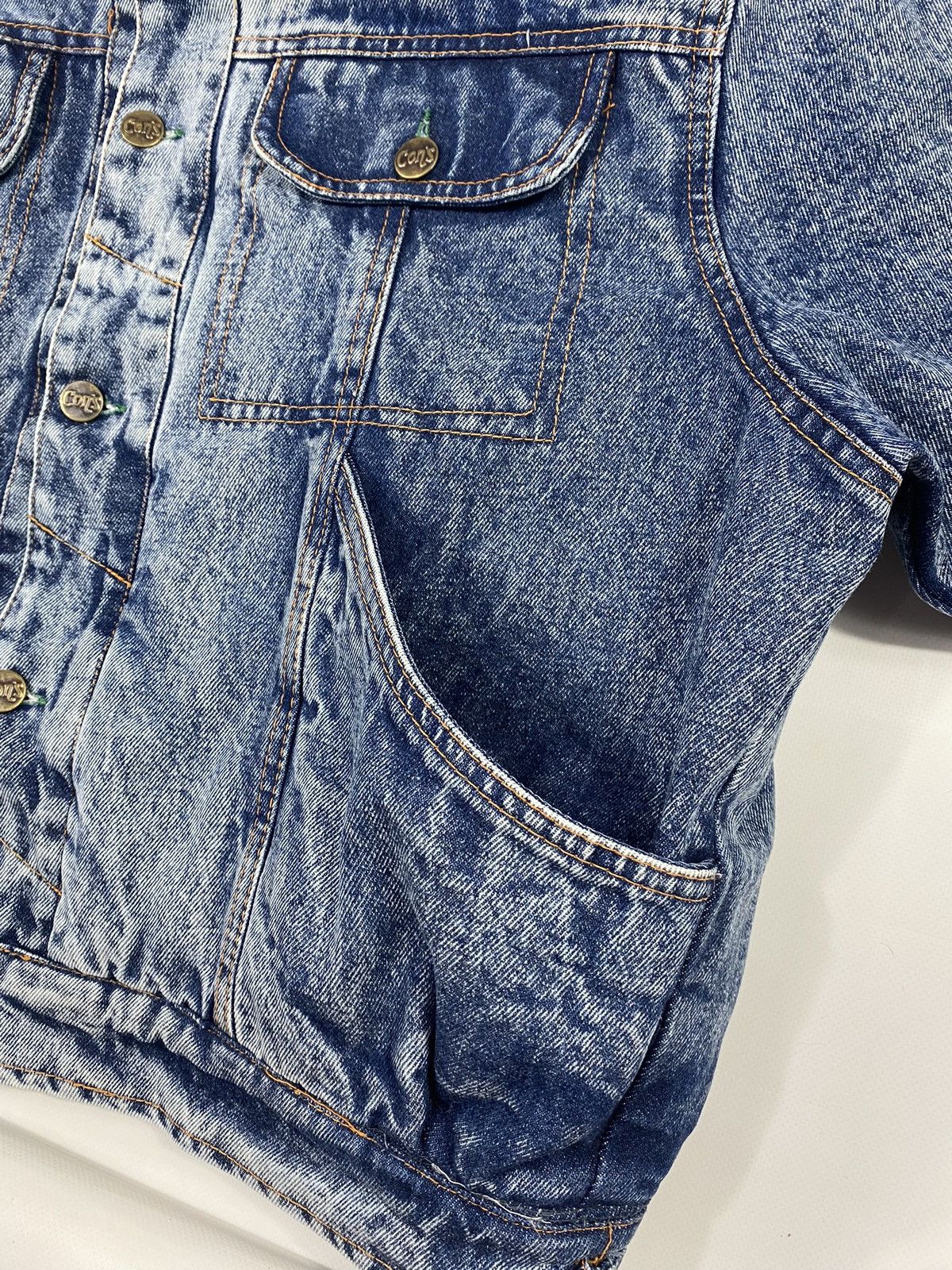 Vintage 🔥LASTDROP🔥 Vintage 90s Baggy Oversized Sherpa Denim Jacket Size US L / EU 52-54 / 3 - 11 Thumbnail