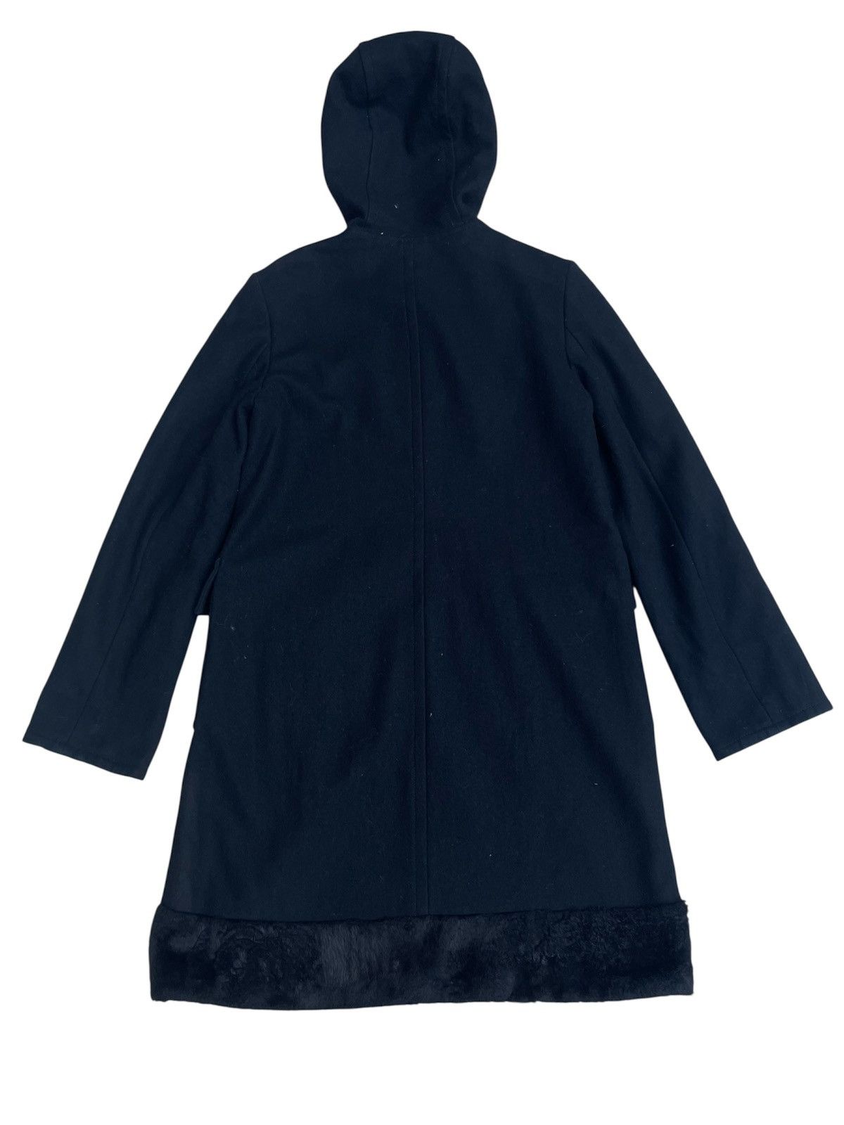PPFM Peyton Place Black Fur-Lined Hooded Coat – Winter Elegance Size US S / EU 44-46 / 1 - 3 Thumbnail