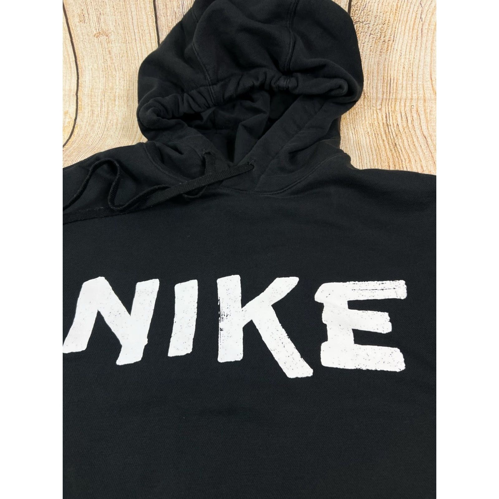 Nike VINTAGE Nike Spellout Club Fleece Black Hoodie Sweatshirt Size M Men Pullover Hooded Pockets Sports Size US M / EU 48-50 / 2 - 4 Thumbnail