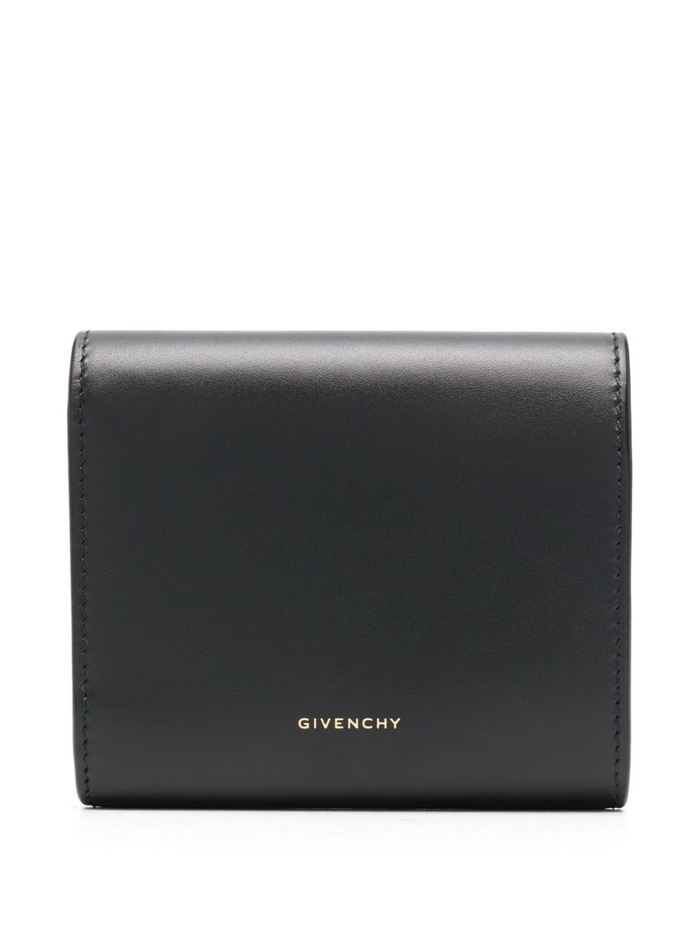 Givenchy o1srvl11e1224 Size: OS/4G Plaque Leather Wallet in Black Size ONE SIZE - 2 Thumbnail