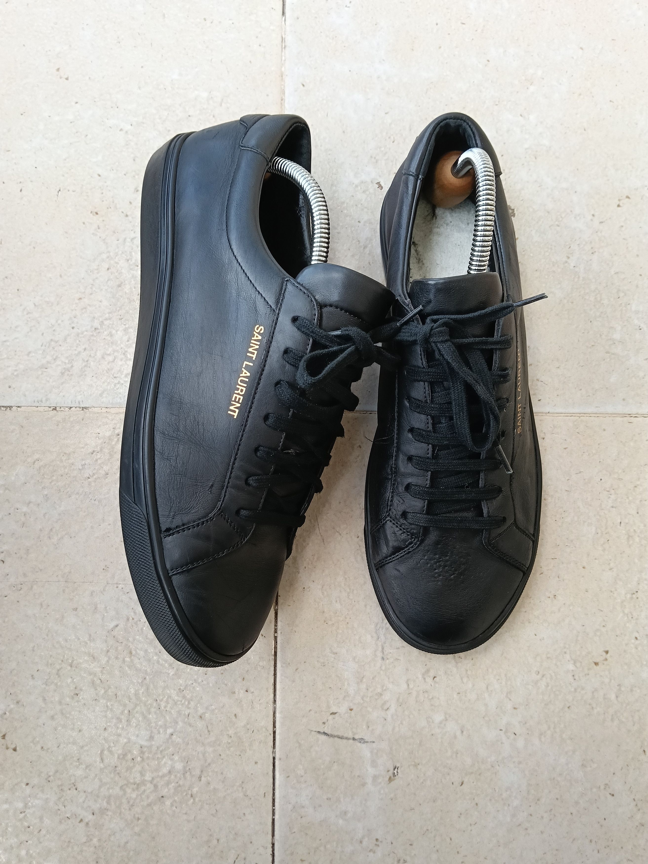 Saint Laurent Paris Saint Laurent Andy sneakers size 42 EU 9US Size US 9 / EU 42 - 1 Thumbnail