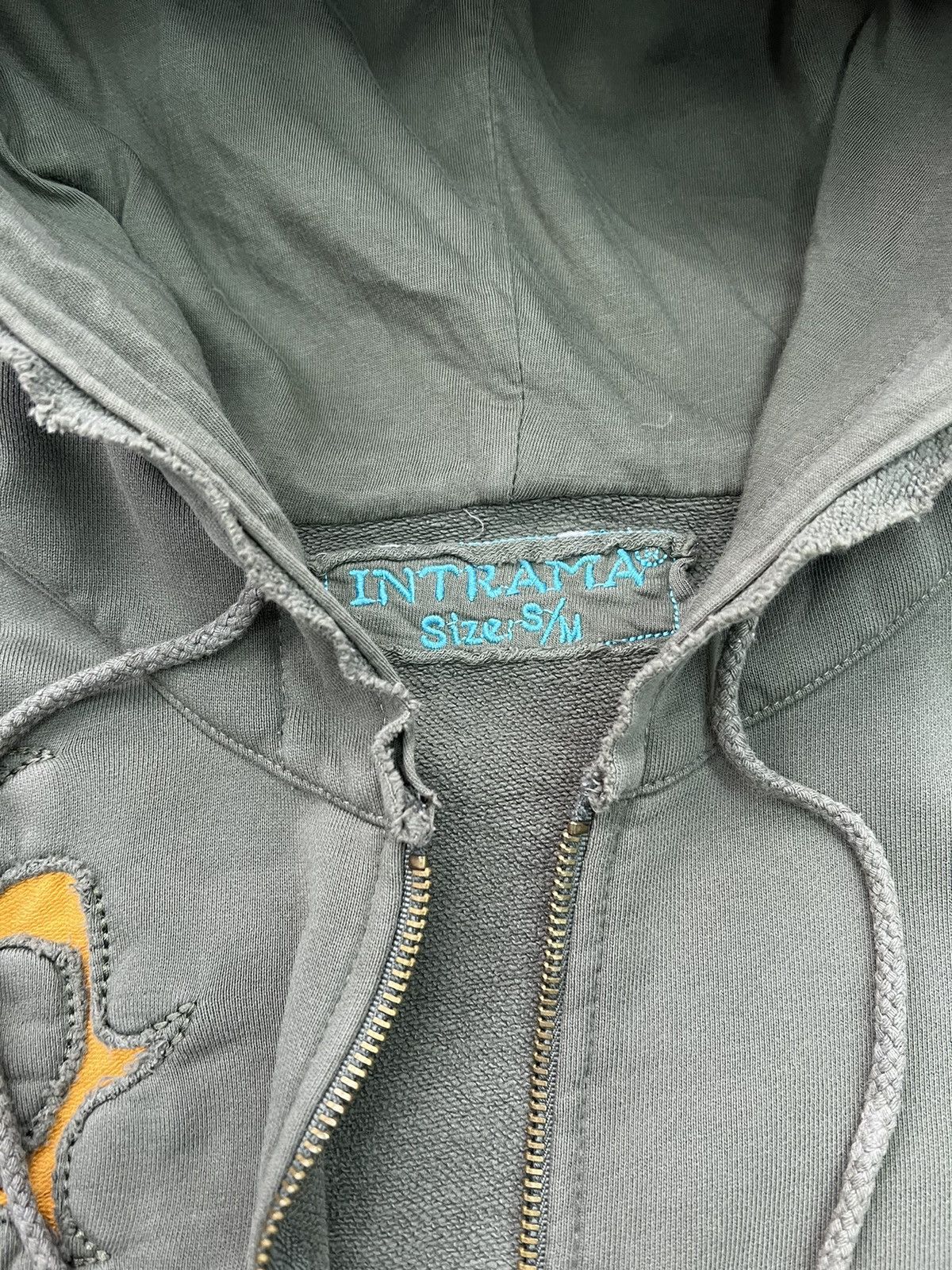 Affliction × If Six Was Nine Vintage Y2K Affliction Hoodie Skull Grunge Cybergoth Biker Size S / US 4 / IT 40 - 5 Thumbnail