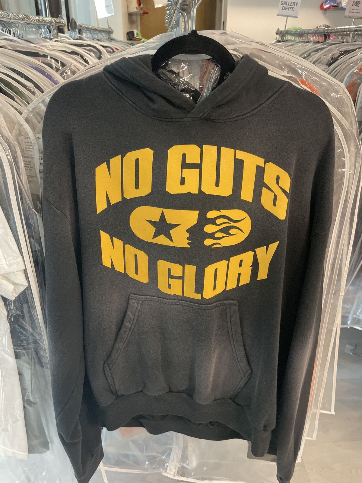 HELLSTAR Hellstar FW23 No Guts No Glory Hoodie Black M Size US M / EU 48-50 / 2 - 1 Thumbnail