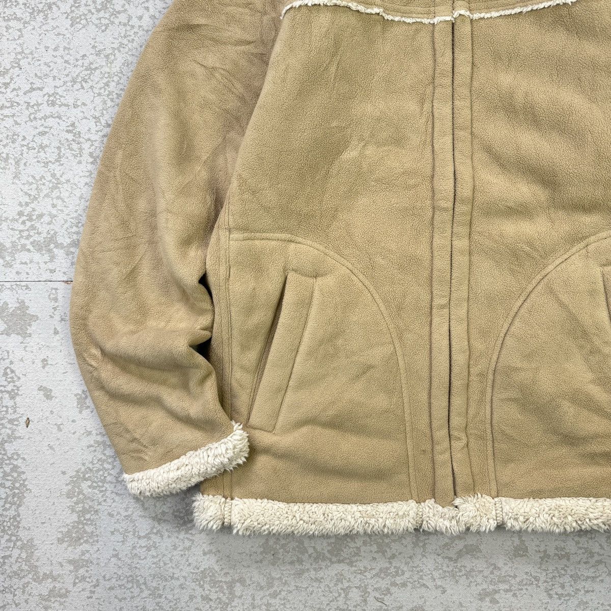 Japanese Brand × Uniqlo 💥Uniqlo Reversible Matter Fleece Nice Design Jacket Size US S / EU 44-46 / 1 - 4 Thumbnail
