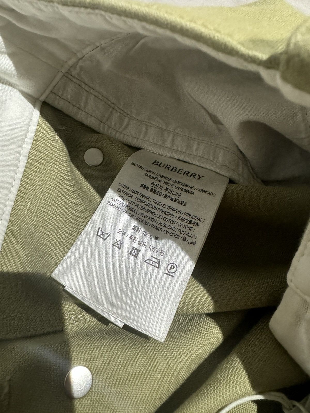 Burberry Burberry Straight Leg Pants Size US 30 / EU 46 - 4 Thumbnail