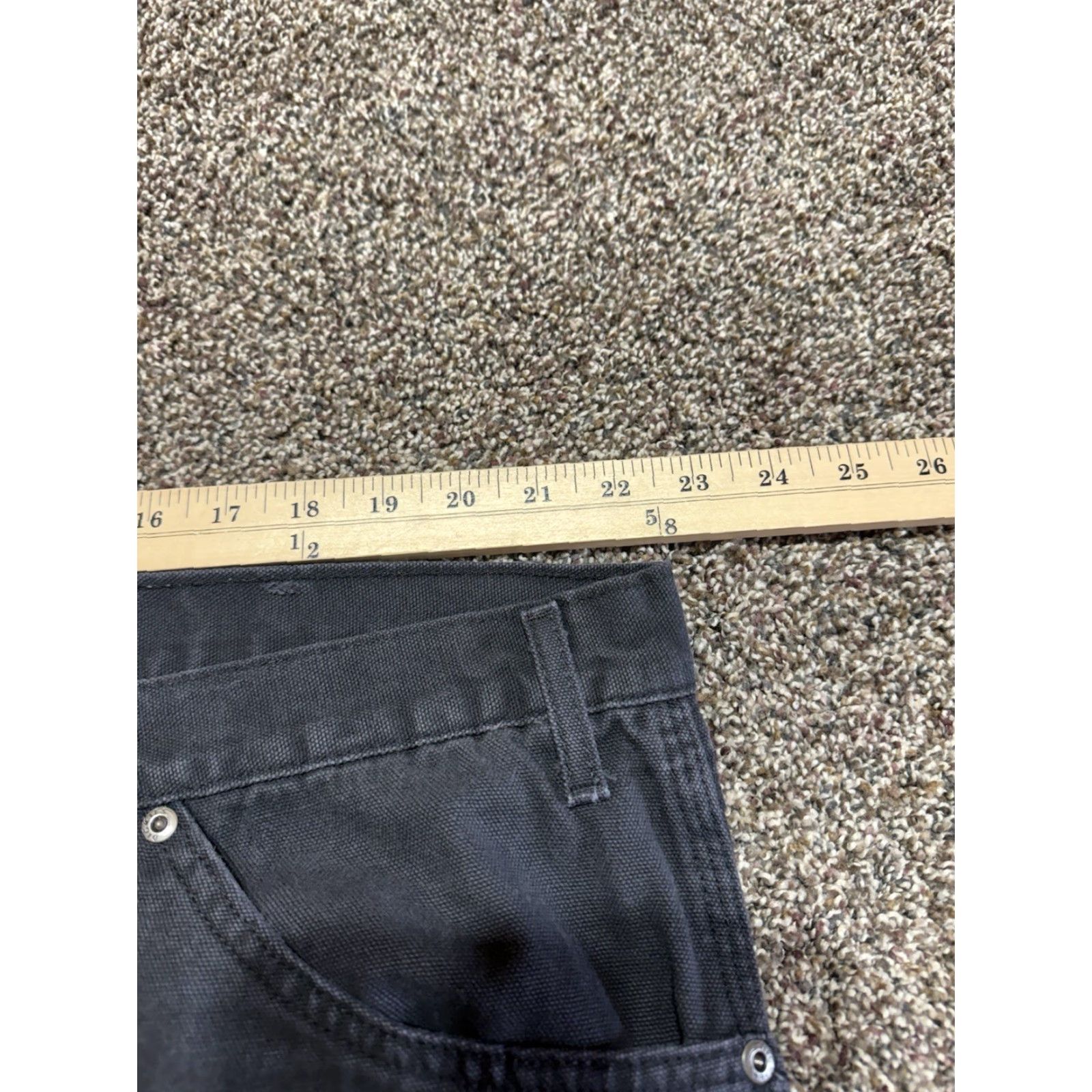 Dickies Dickies Jeans Men 44x32 Straight Cotton Denim Black 5-Pocket Regular Zip Solid Vintage? No (Not Vintage) +? Just format guidelines. Size US 44 / EU 60 - 5 Thumbnail