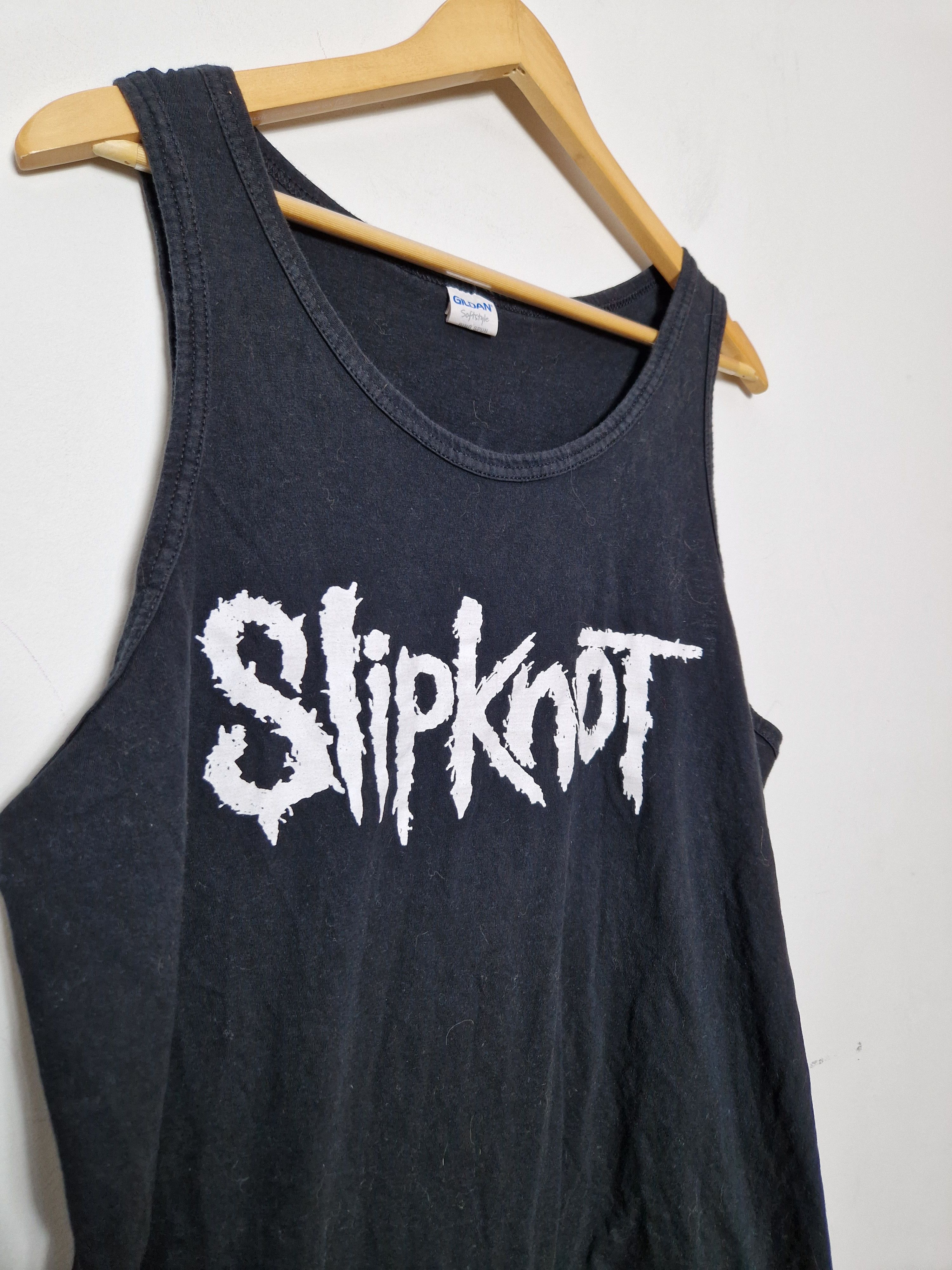Band Tees × Slipknot × Vintage Slipknot vintage y2k tank top Size US XL / EU 56 / 4 - 4 Thumbnail
